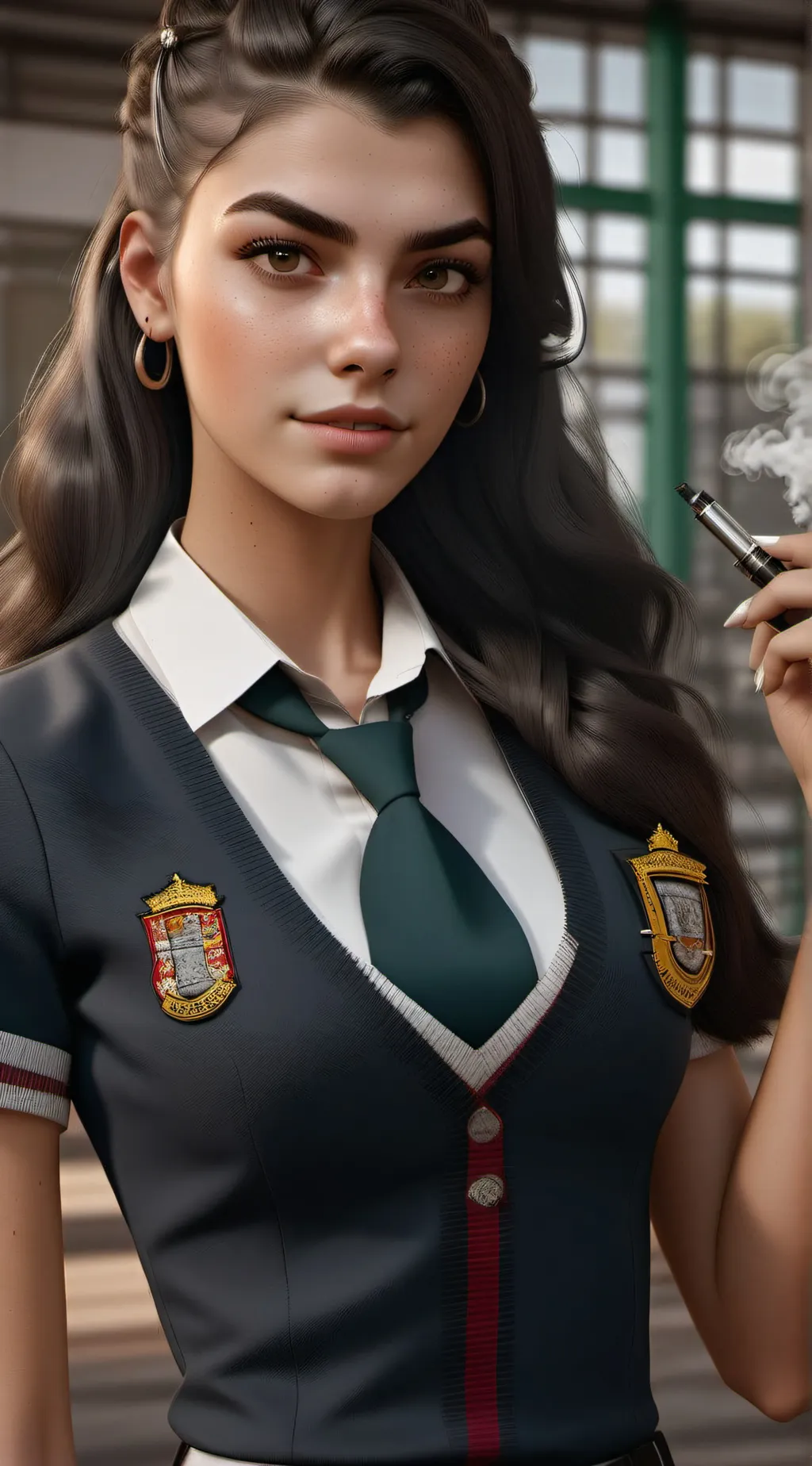 ai character: Ella background