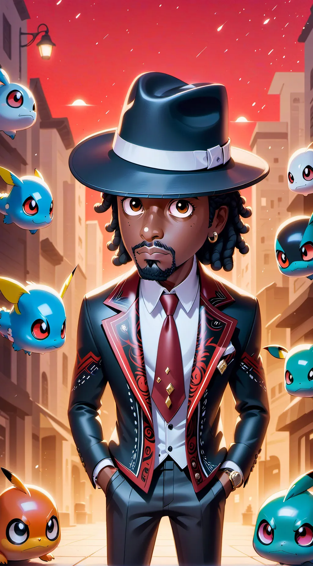 ai character: Darnell  background