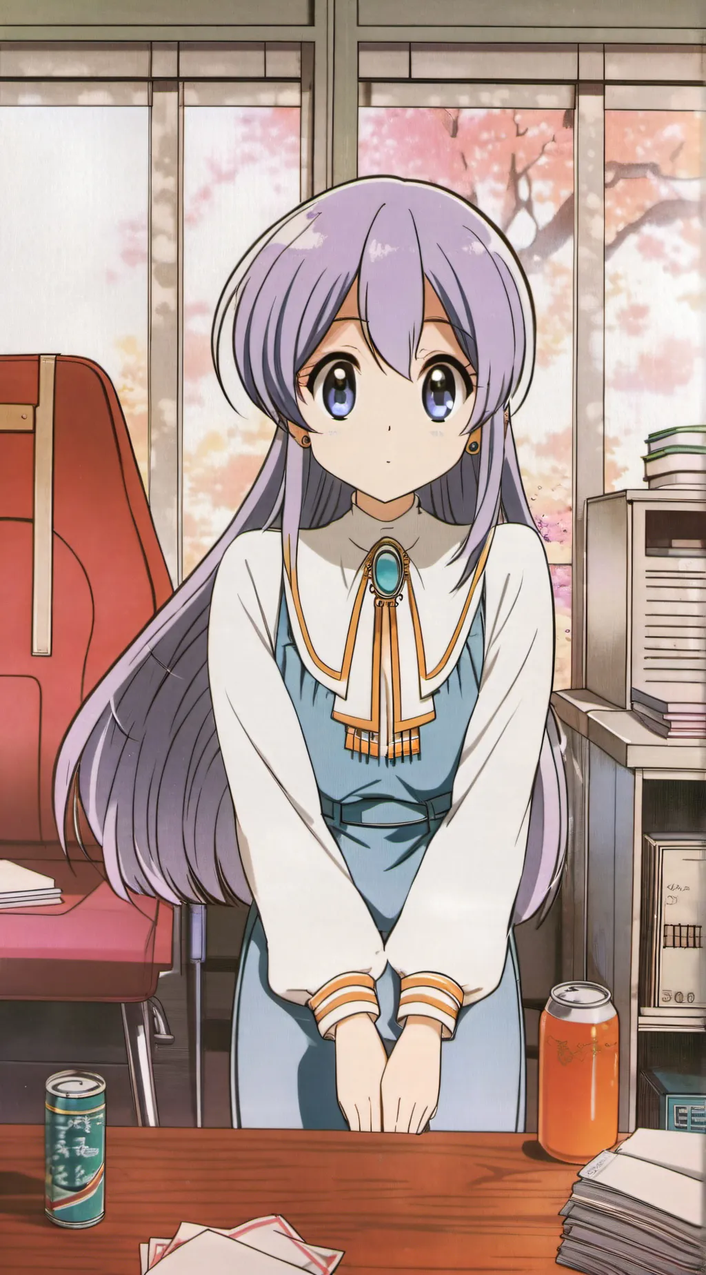 ai character: Goldie  background