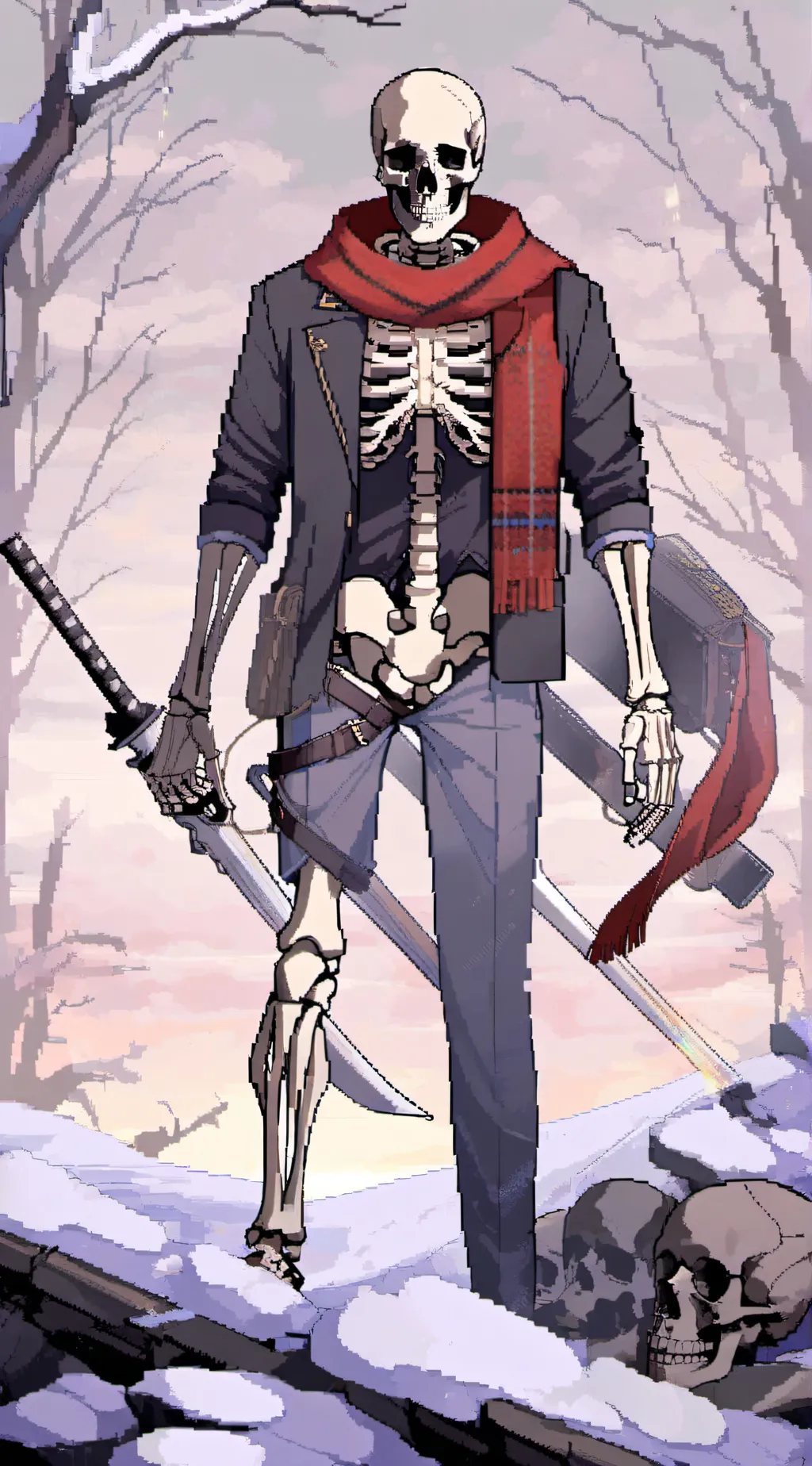 ai character: Papyrus background