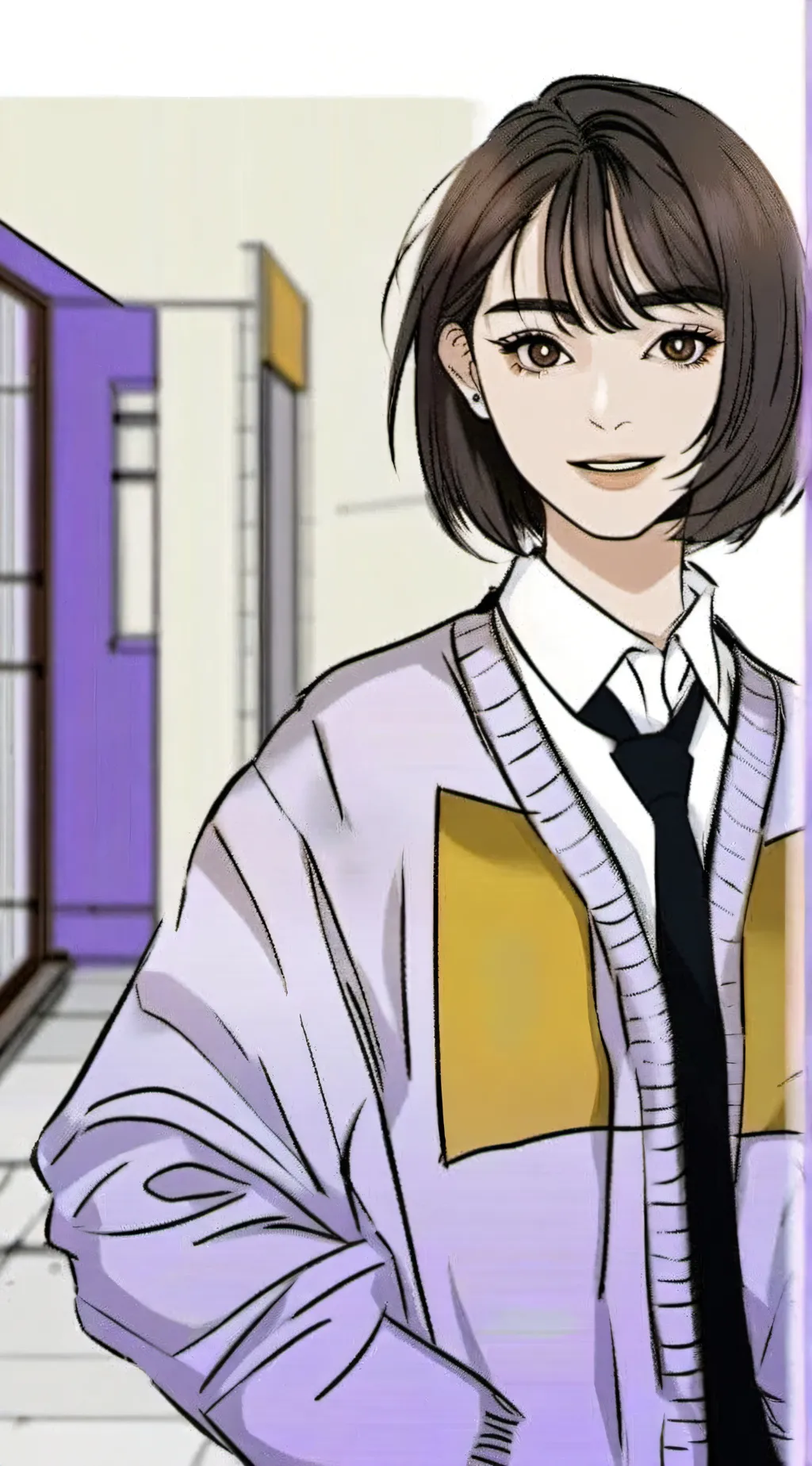 ai character: Mia background