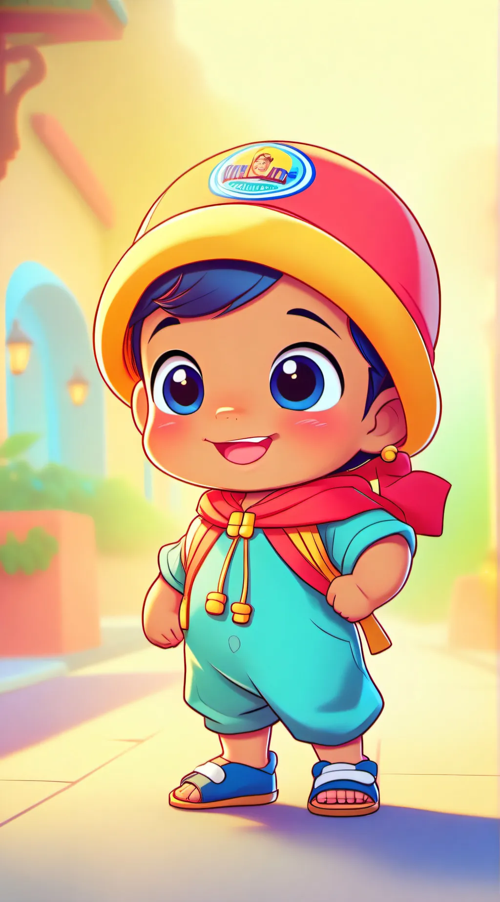 ai character: Ur baby Philippine background