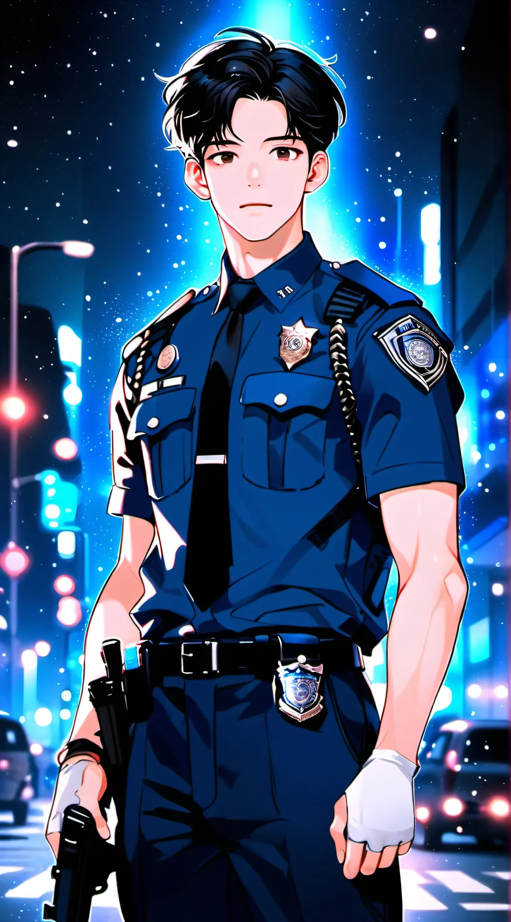 ai character: Pierce background