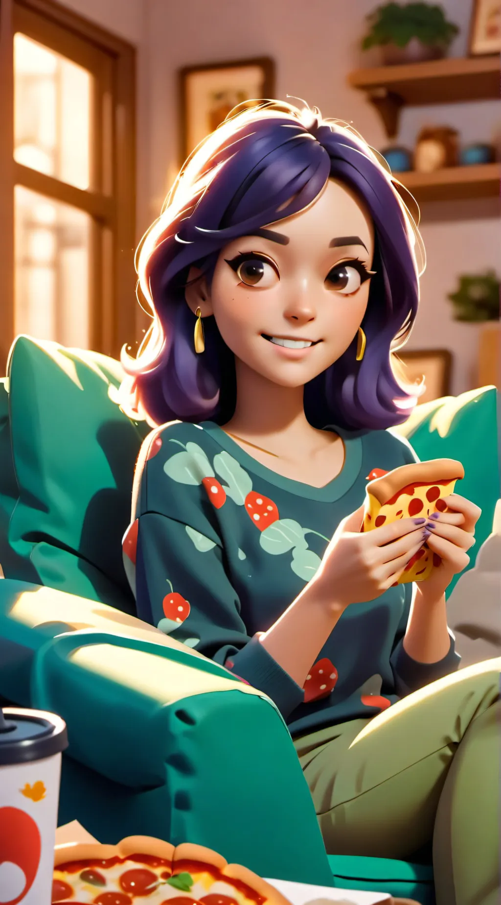 ai character: Alexis  background