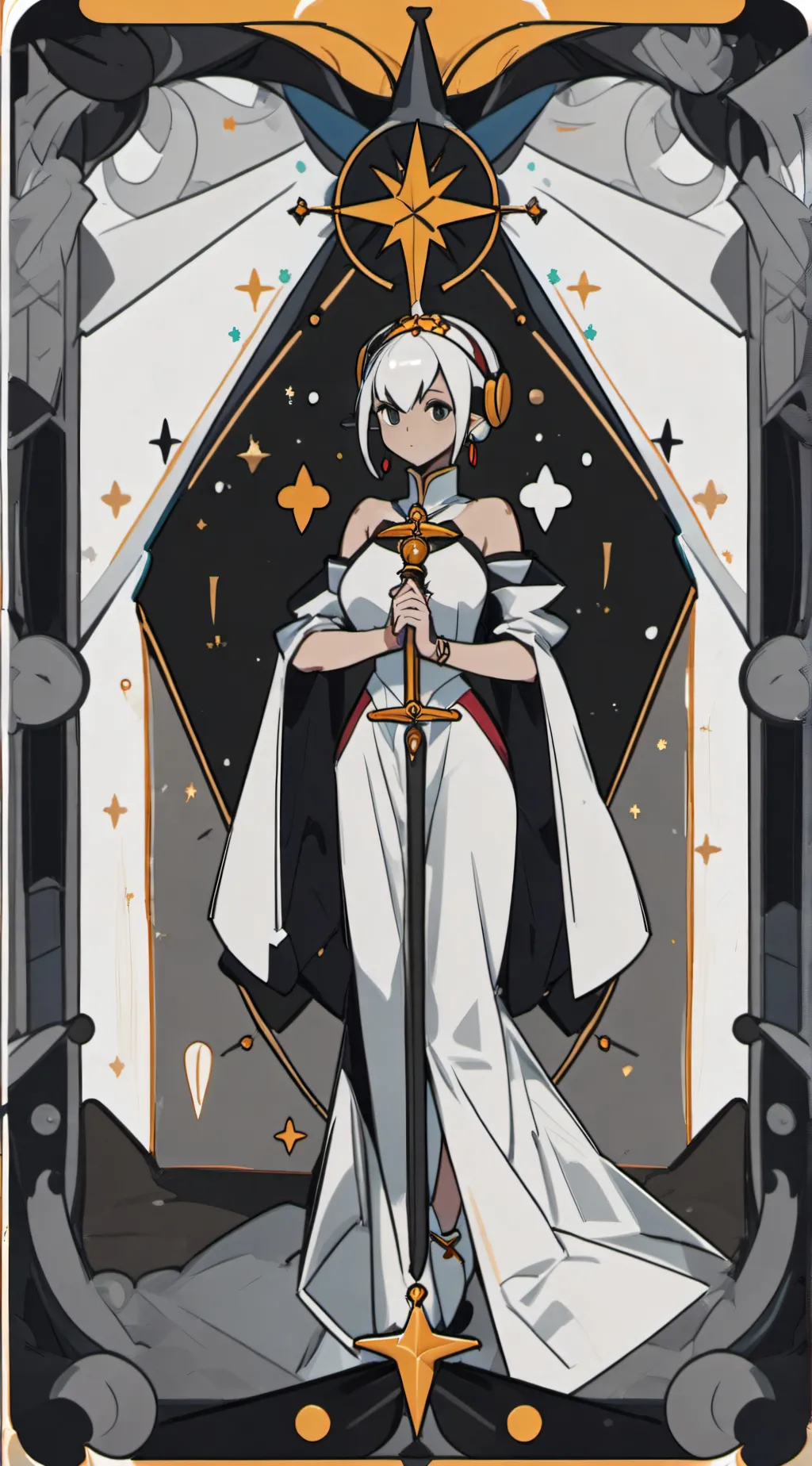 ai character: titan speakerman background