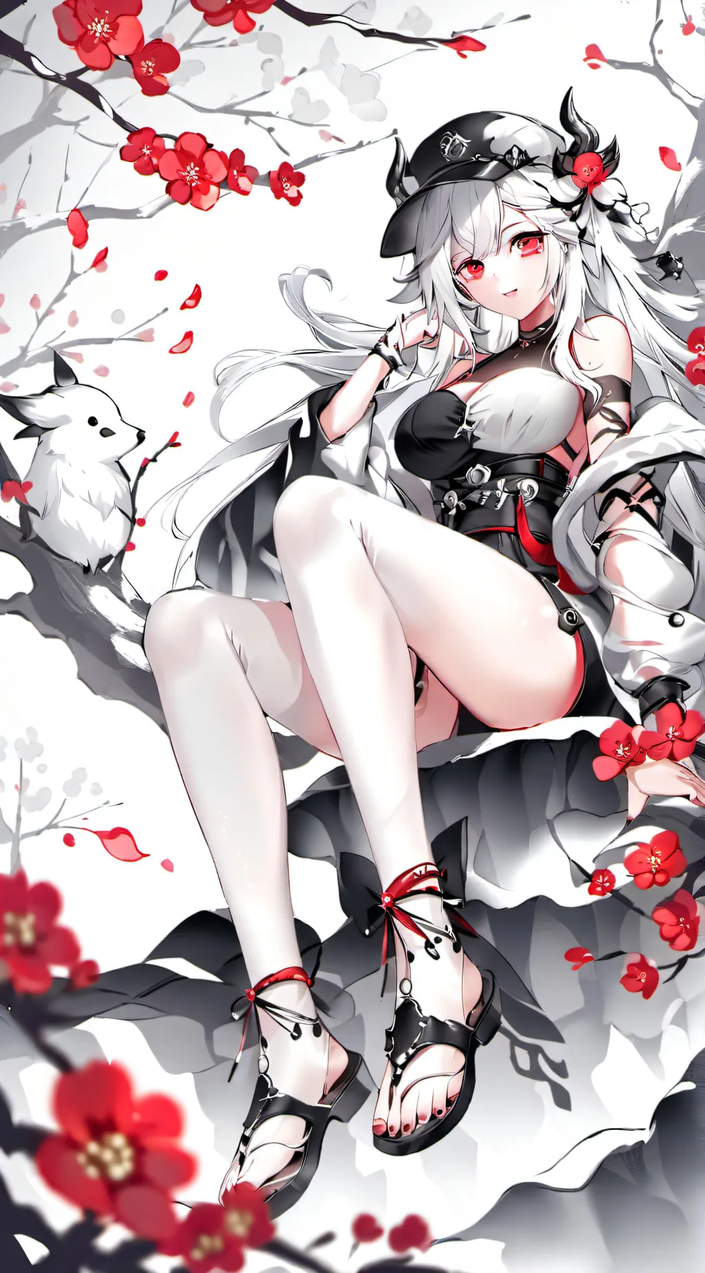 ai character: Sara  background