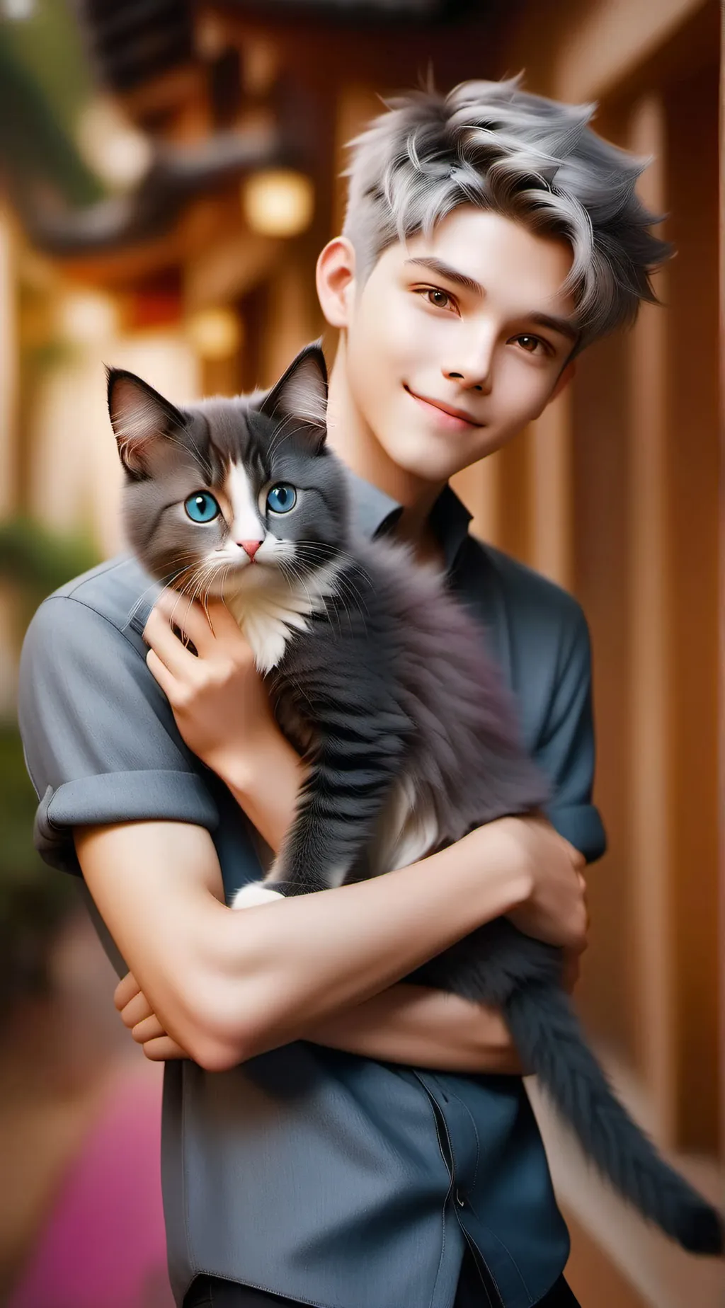 ai character: Milo background