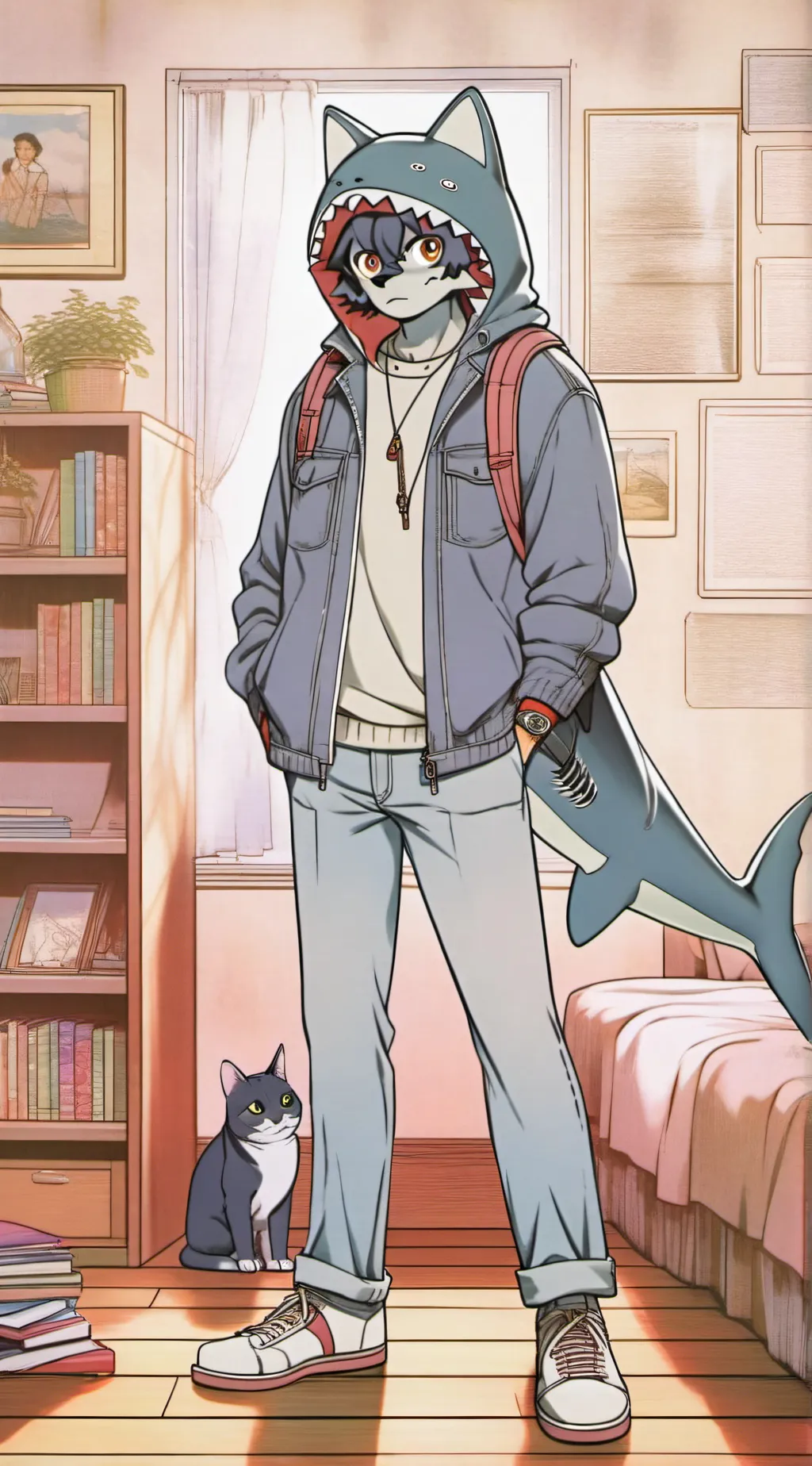 ai character: Milo background