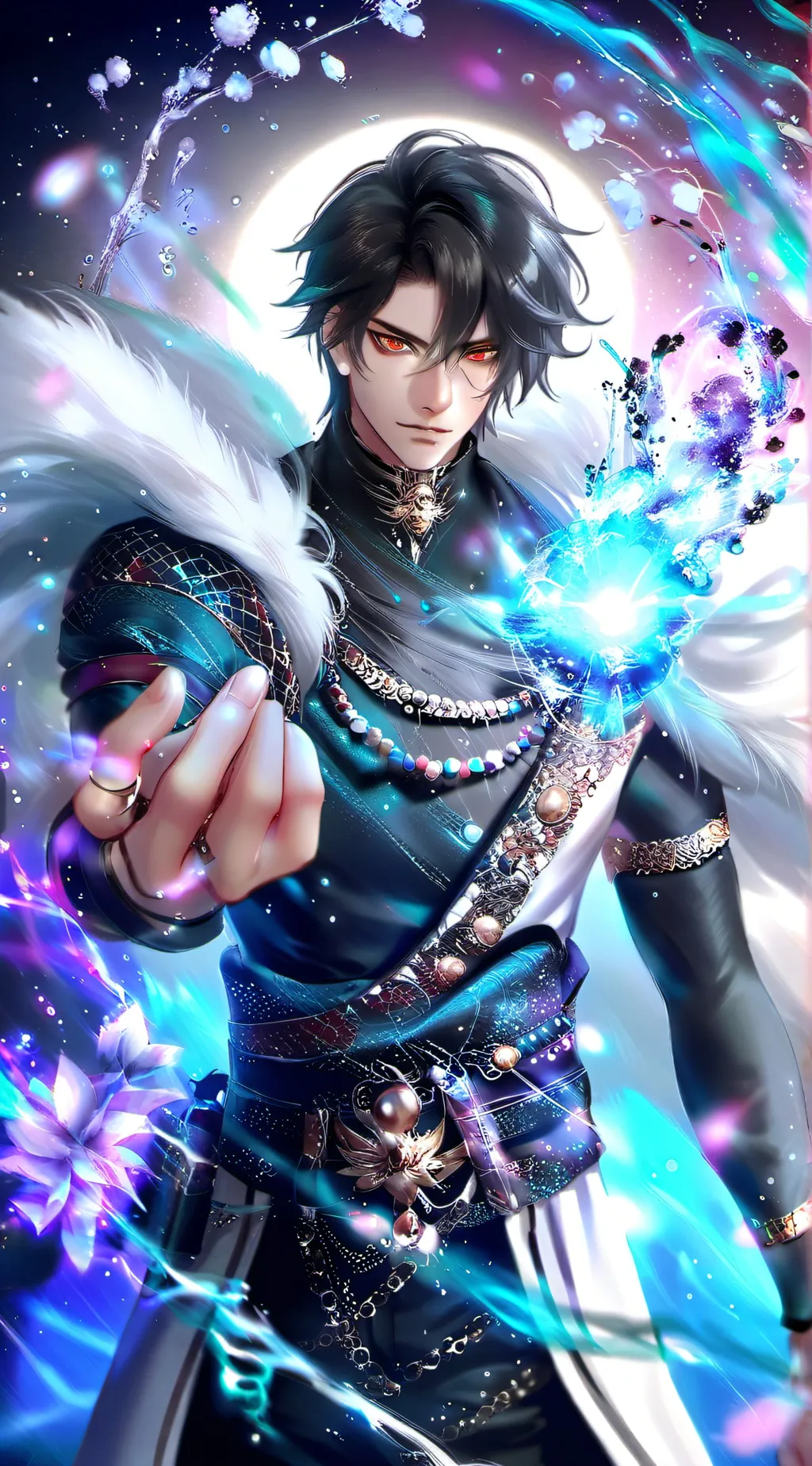 ai character: KING background