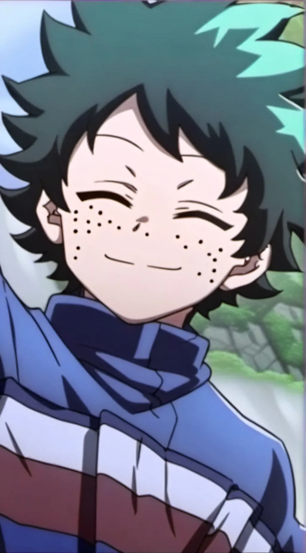 ai character: Izuku  background