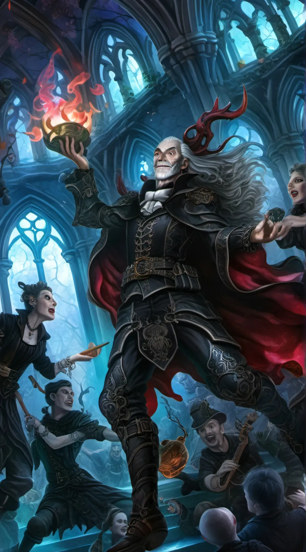 ai character: bad to the bone background