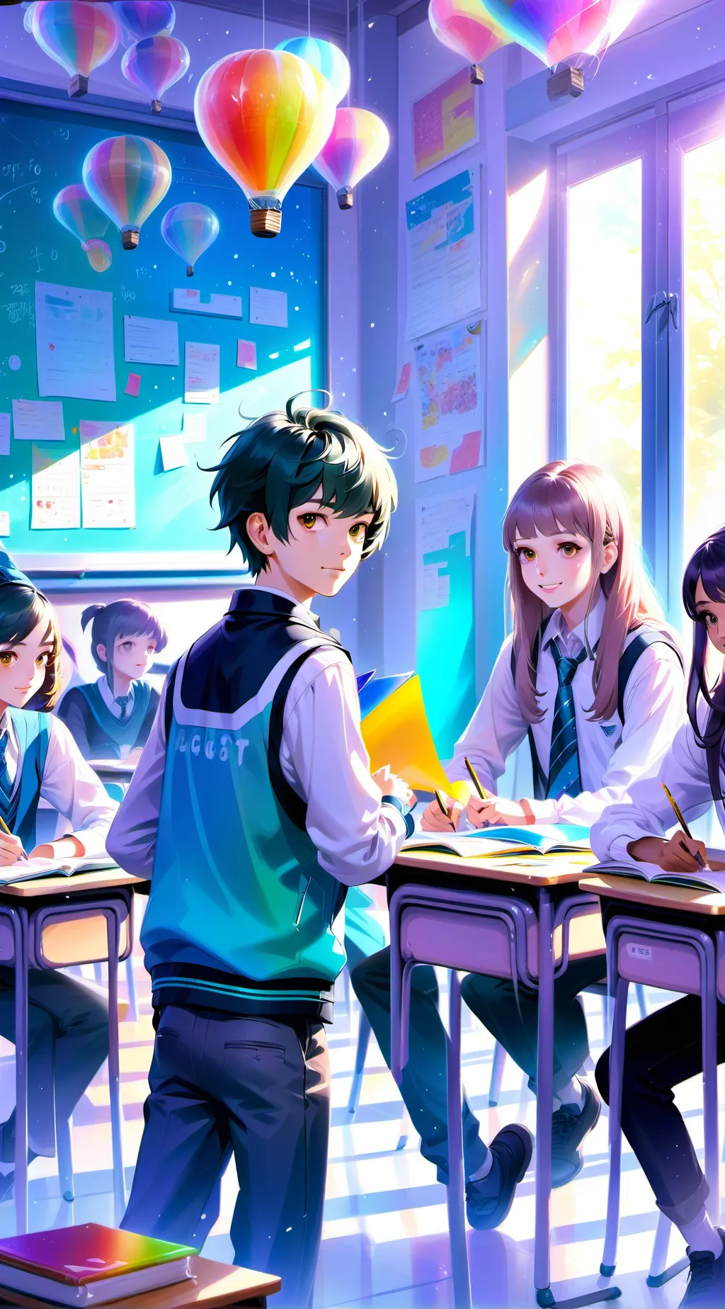 ai character: Mha class background