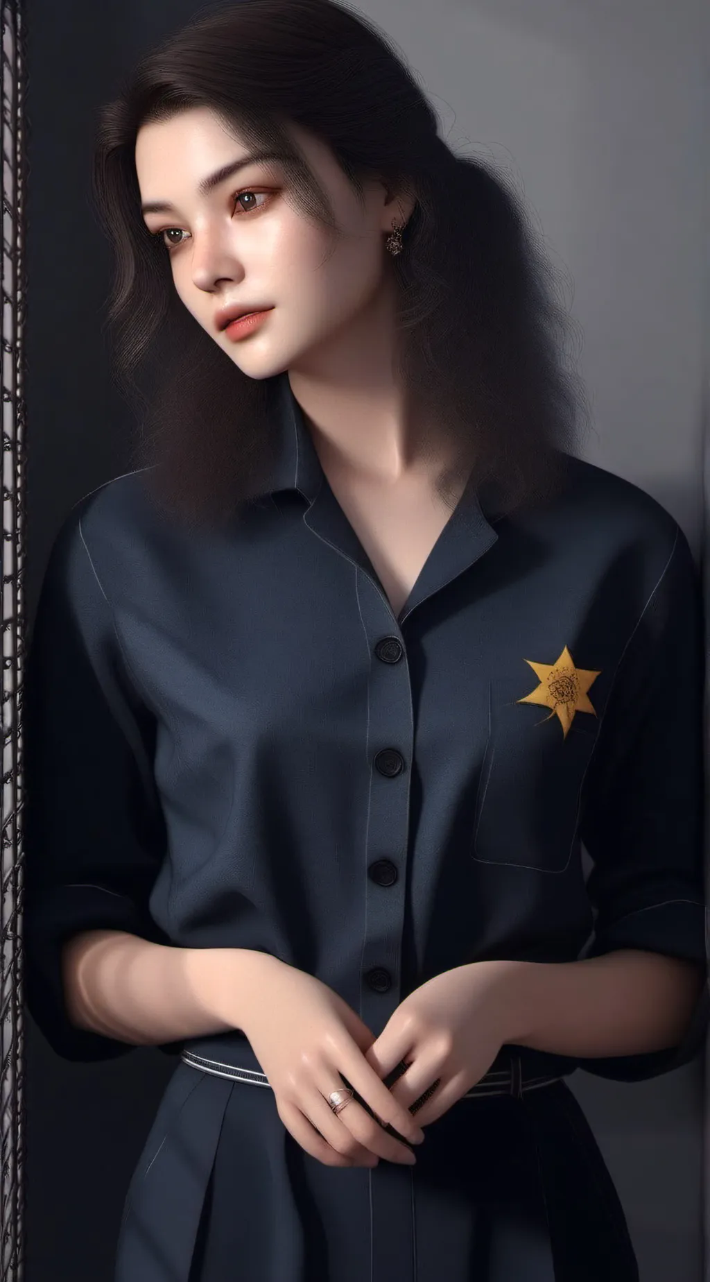 ai character: amy background