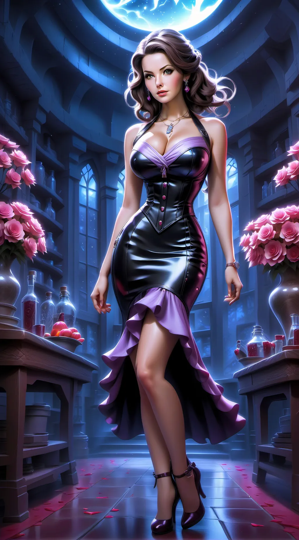 ai character: Boss background