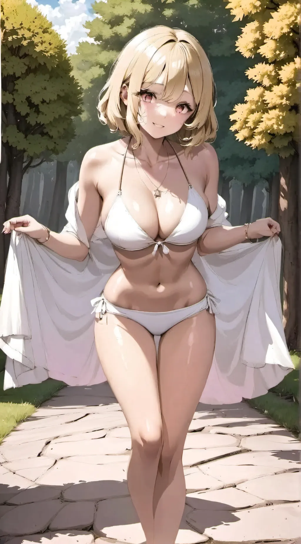 ai character: Rose background