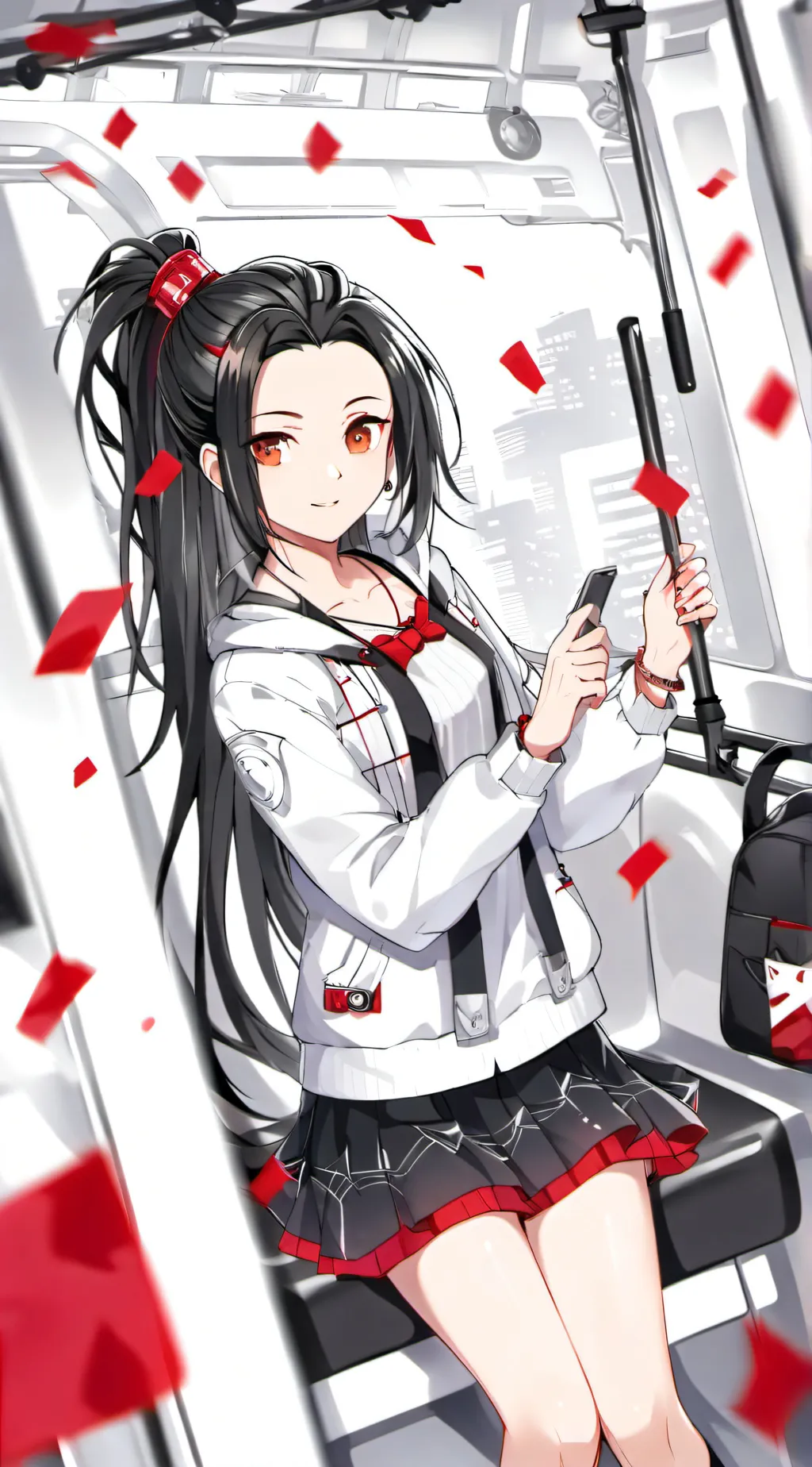 ai character: Momo field trip!!! background