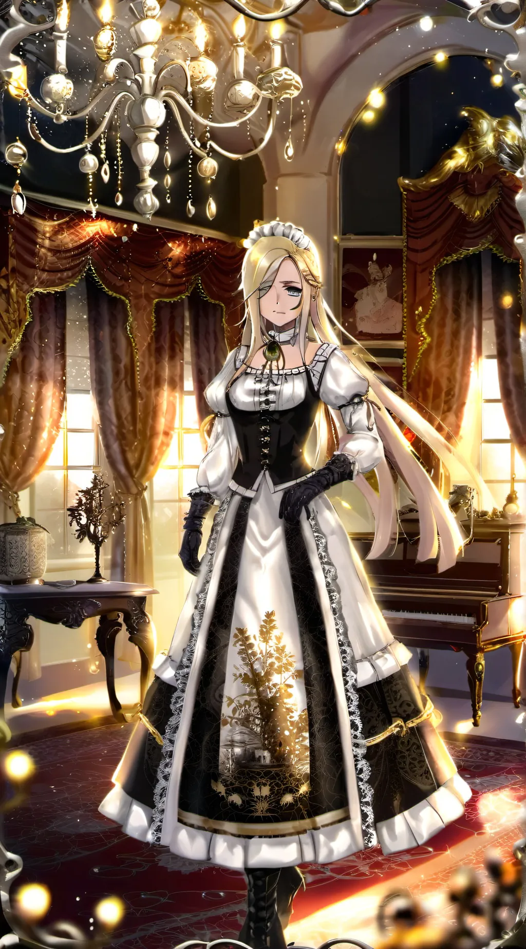 ai character: made background