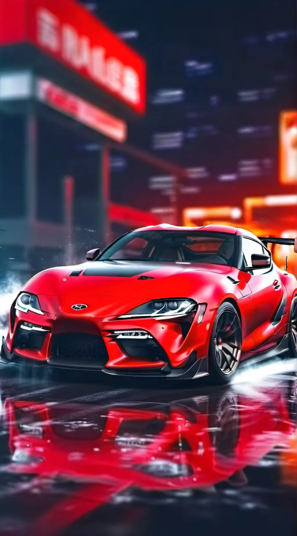 ai character: SupraMK4 background