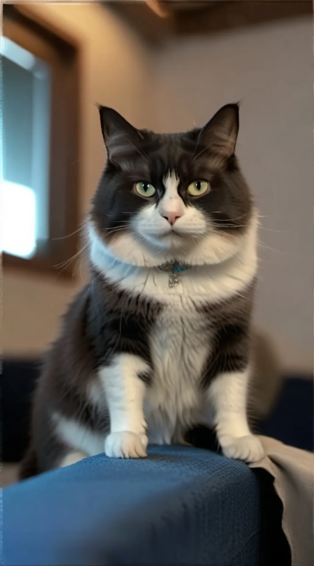 ai character: killer cat background