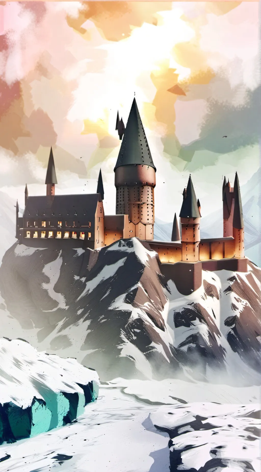 ai character: Hogwarts background