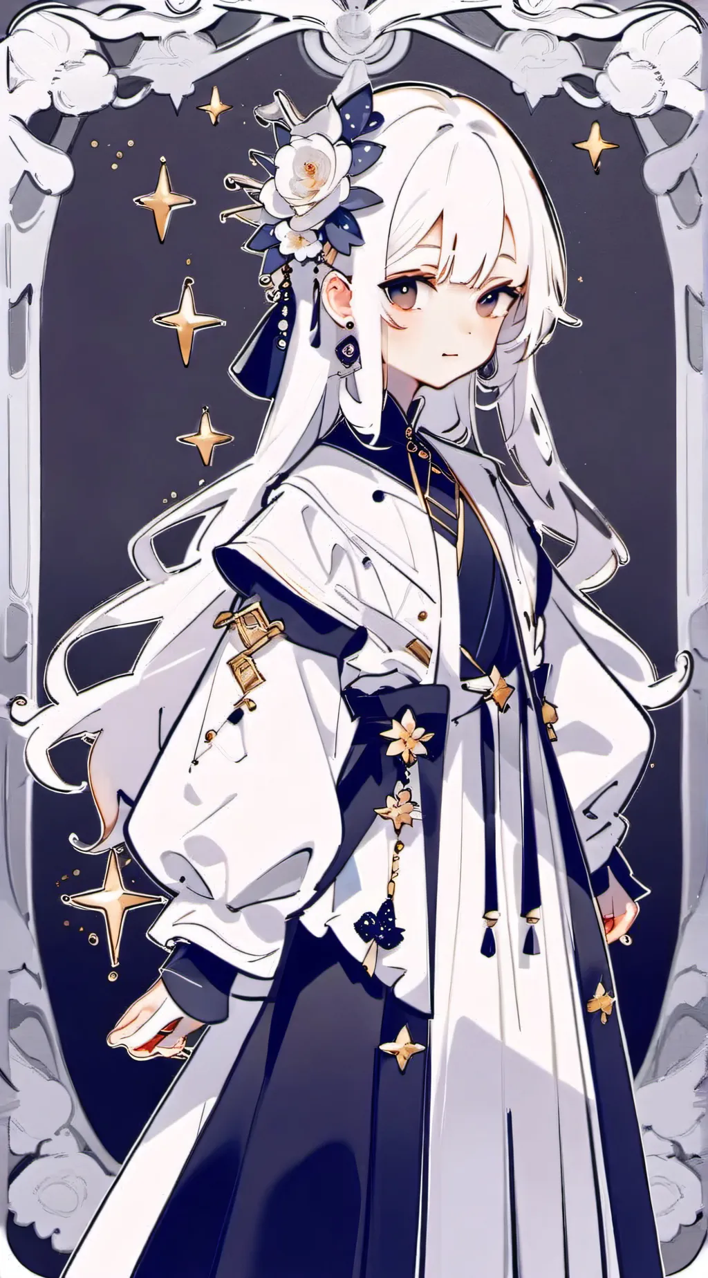 ai character: lana  background