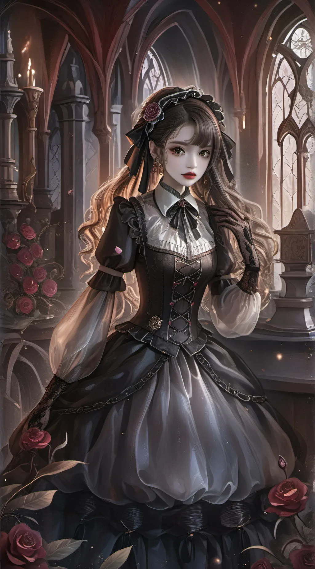 ai character: Victoria background