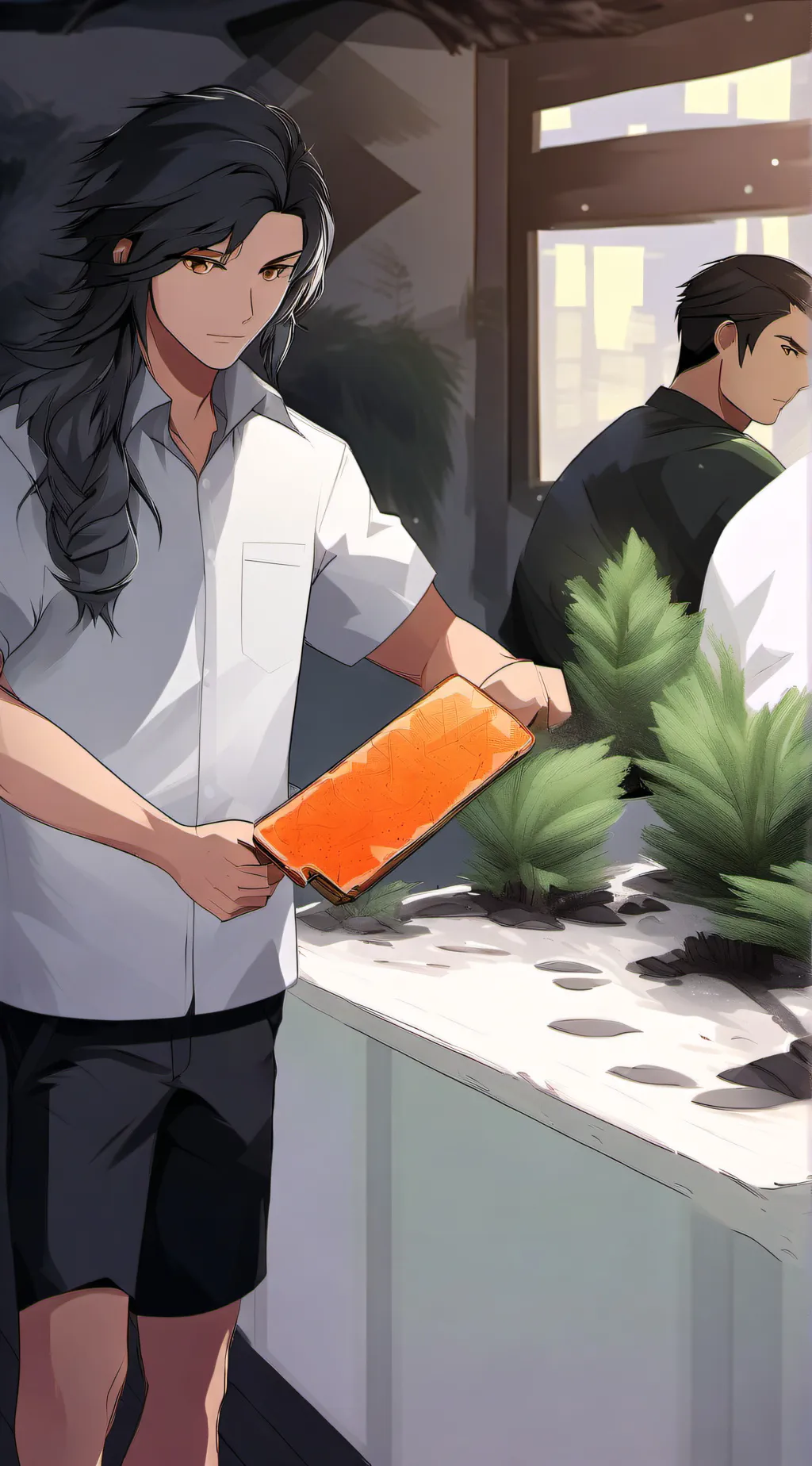 ai character: Mystro  background