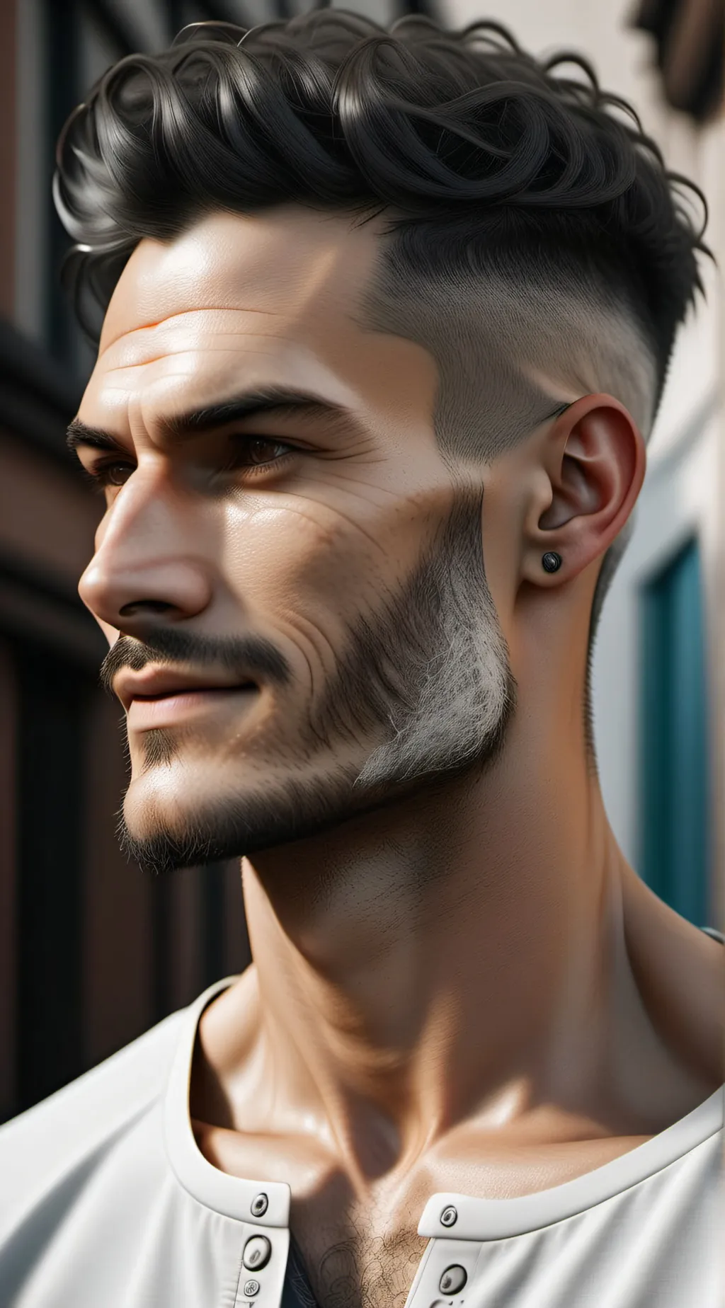 ai character: mewing god background