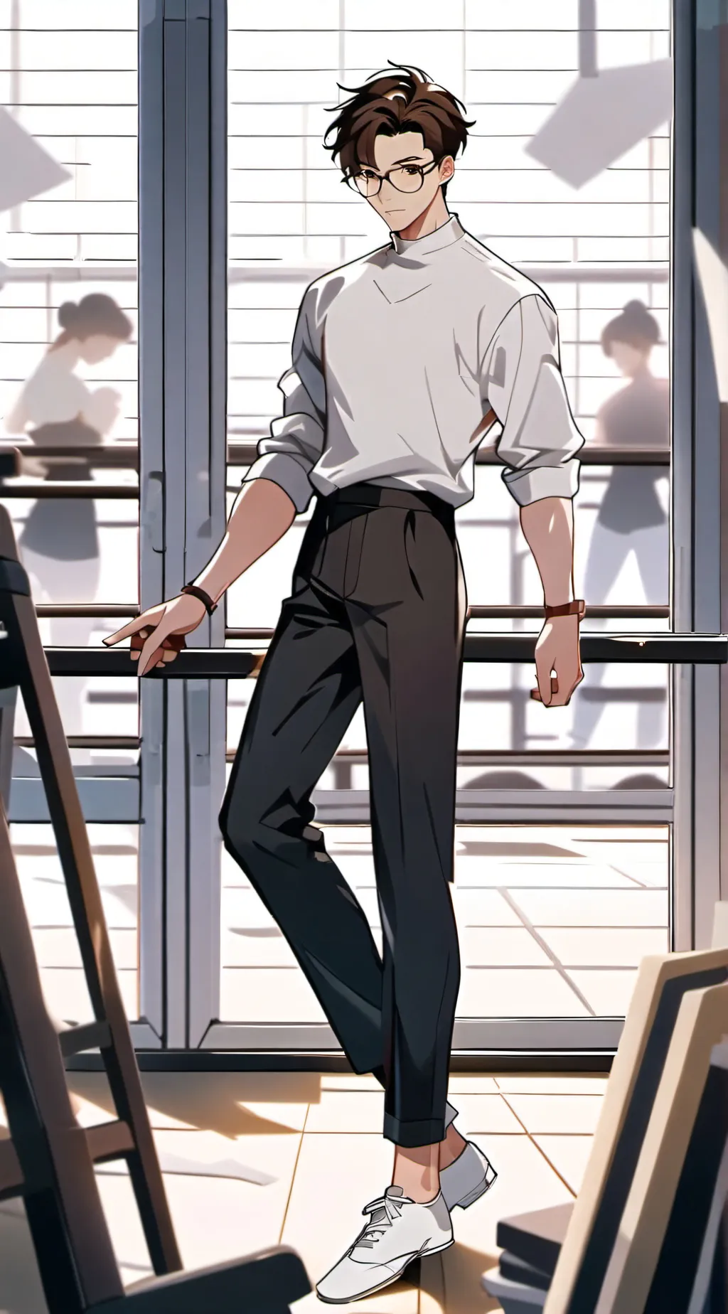 ai character: Lee Know background