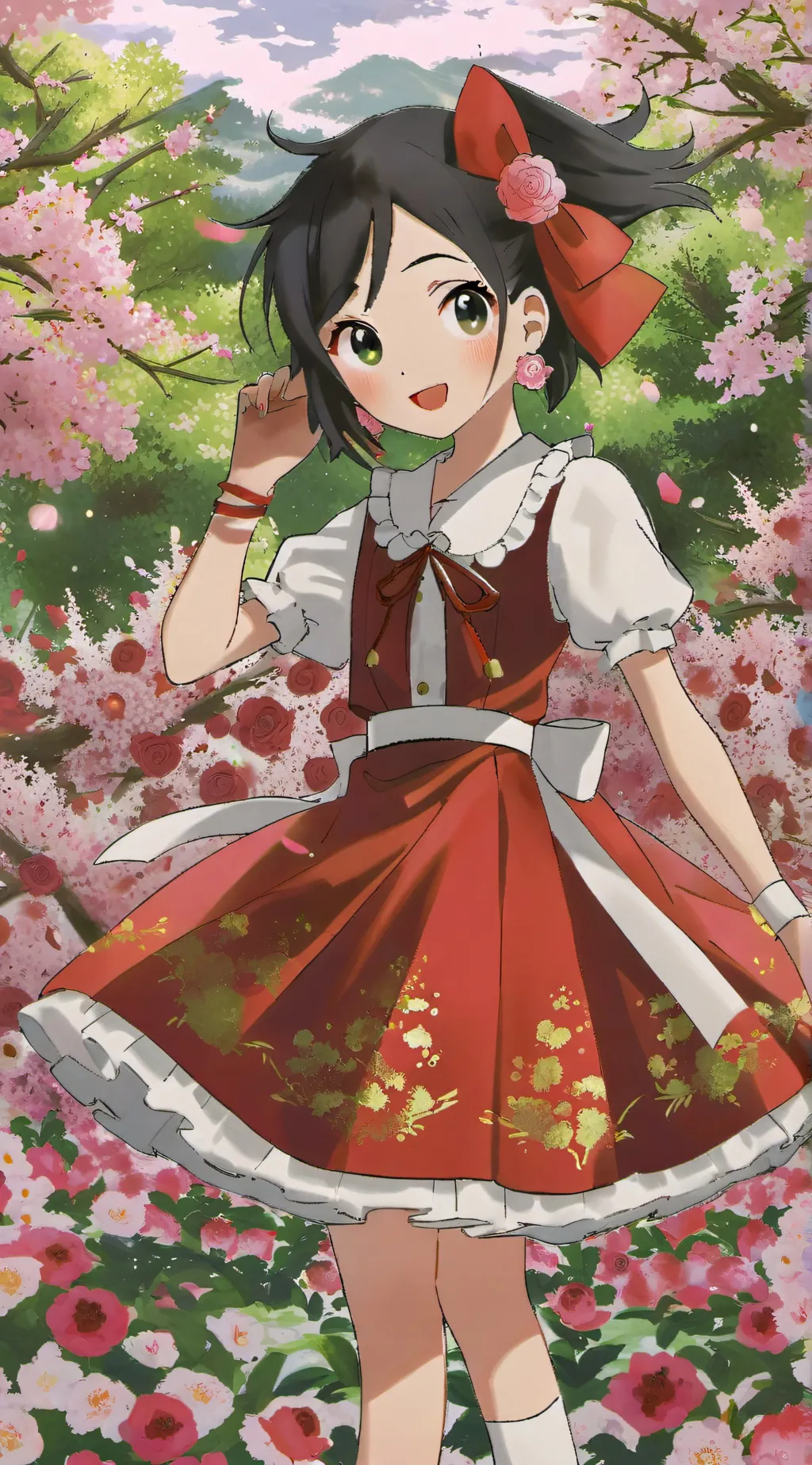 ai character: amy  background