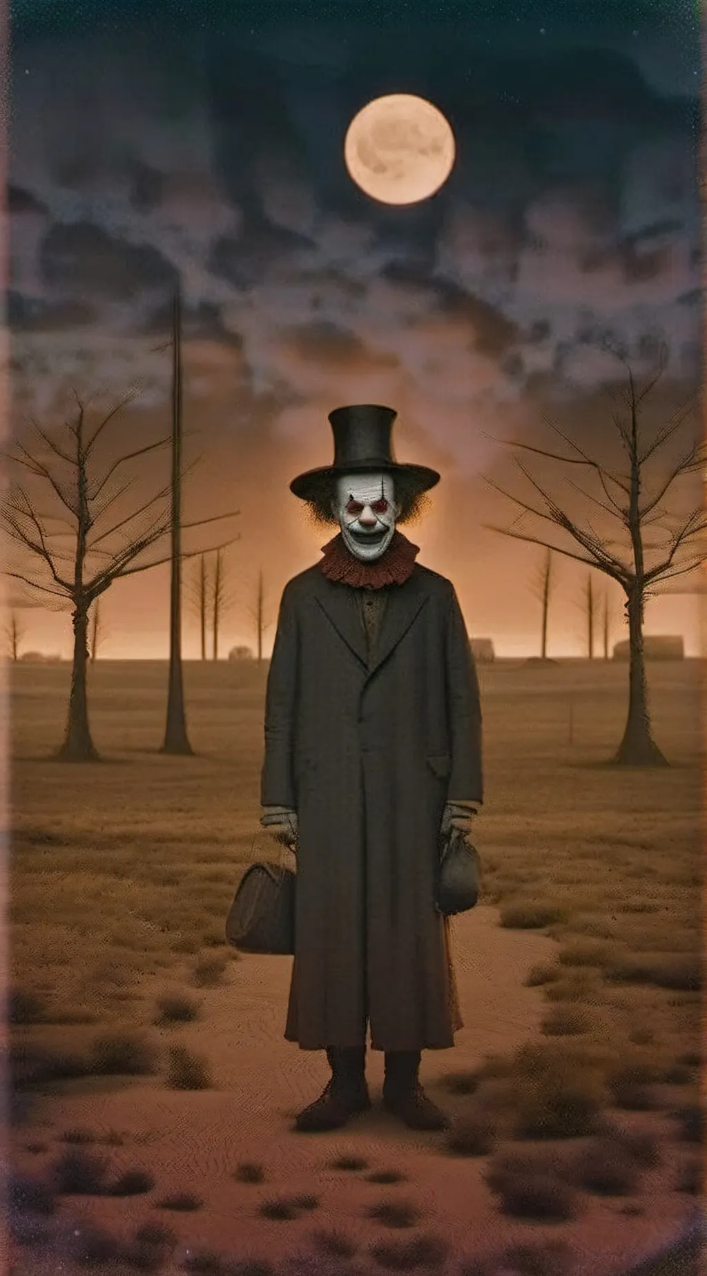 ai character: Slaying Pennywise background