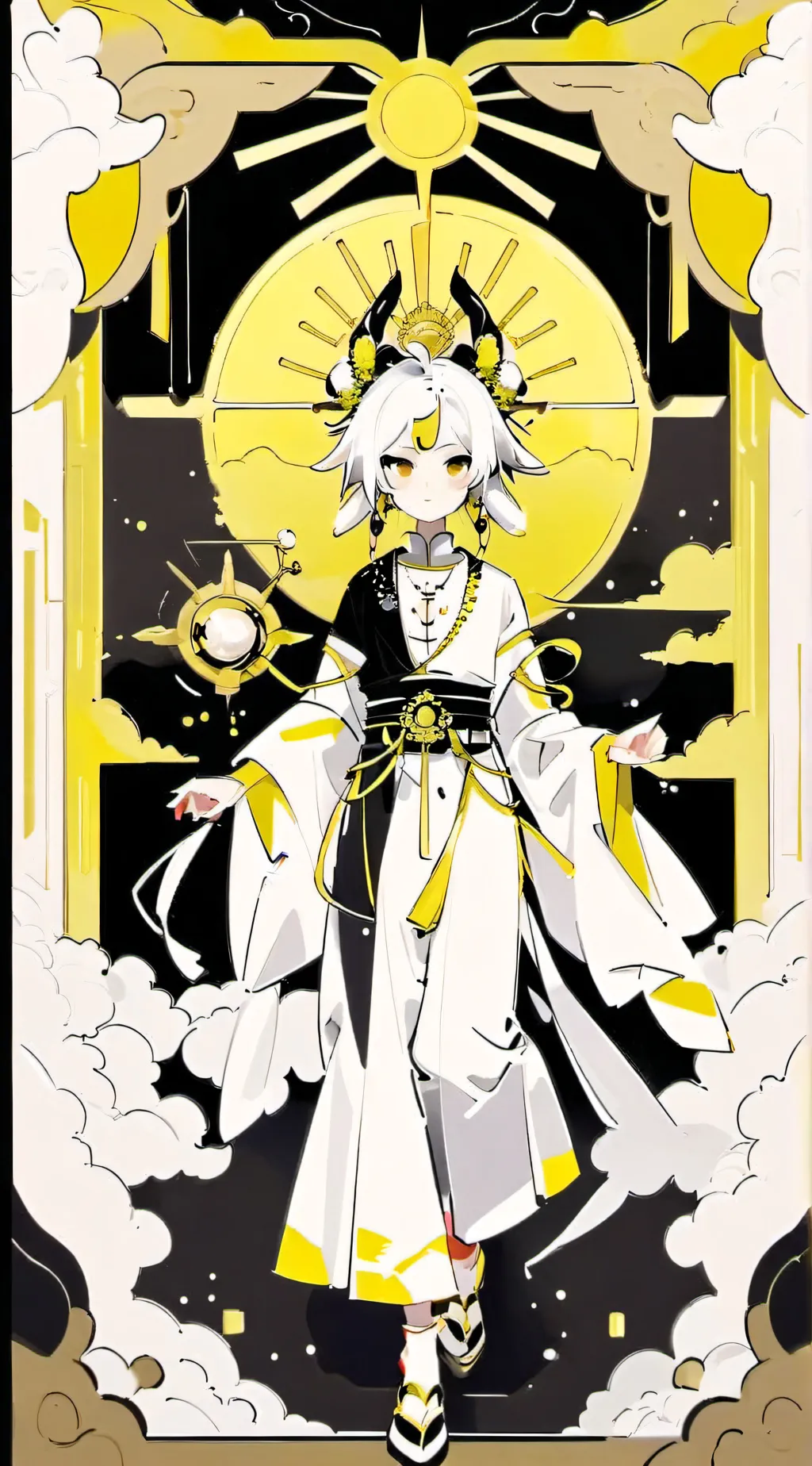 ai character: Rose background