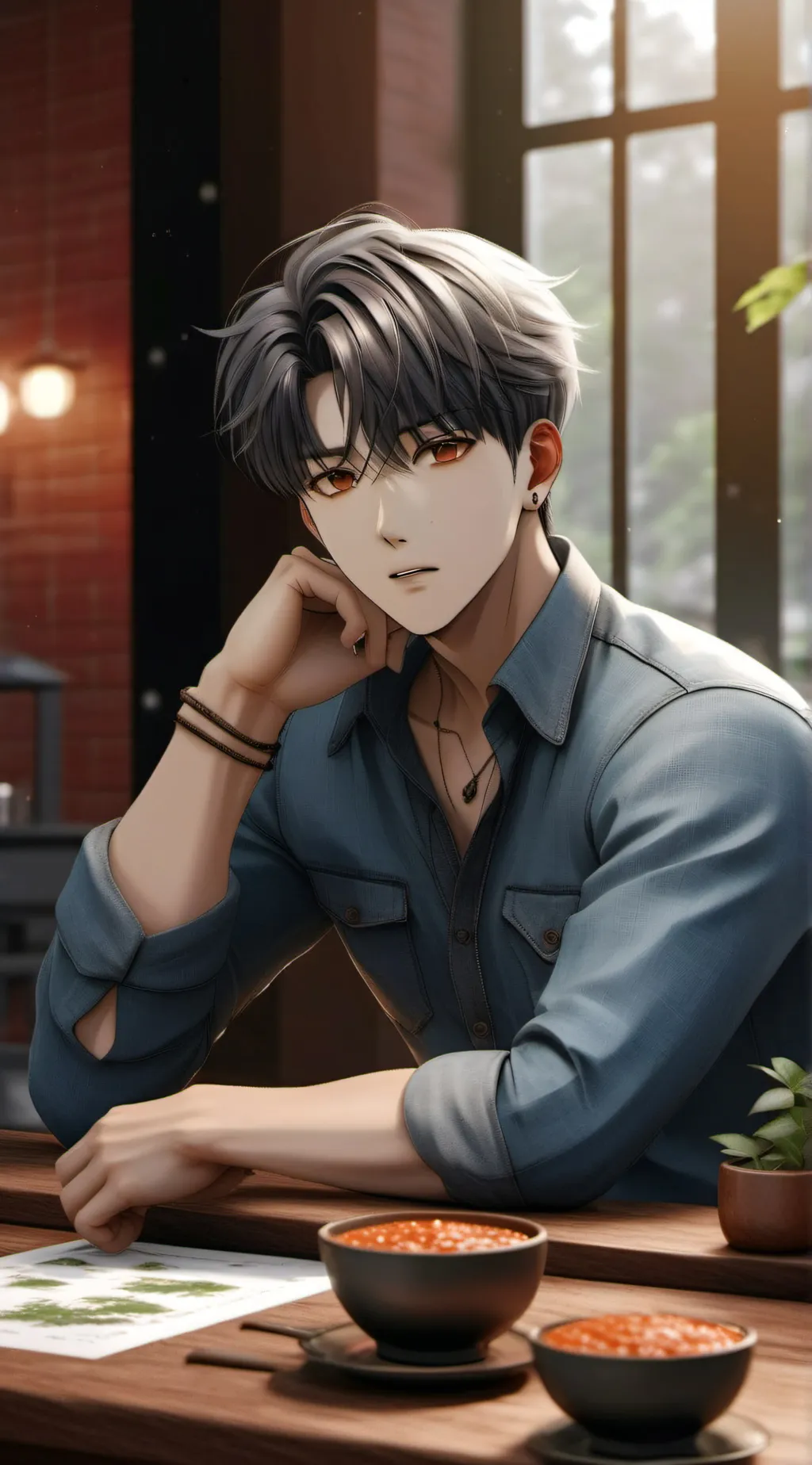 ai character: Henry background