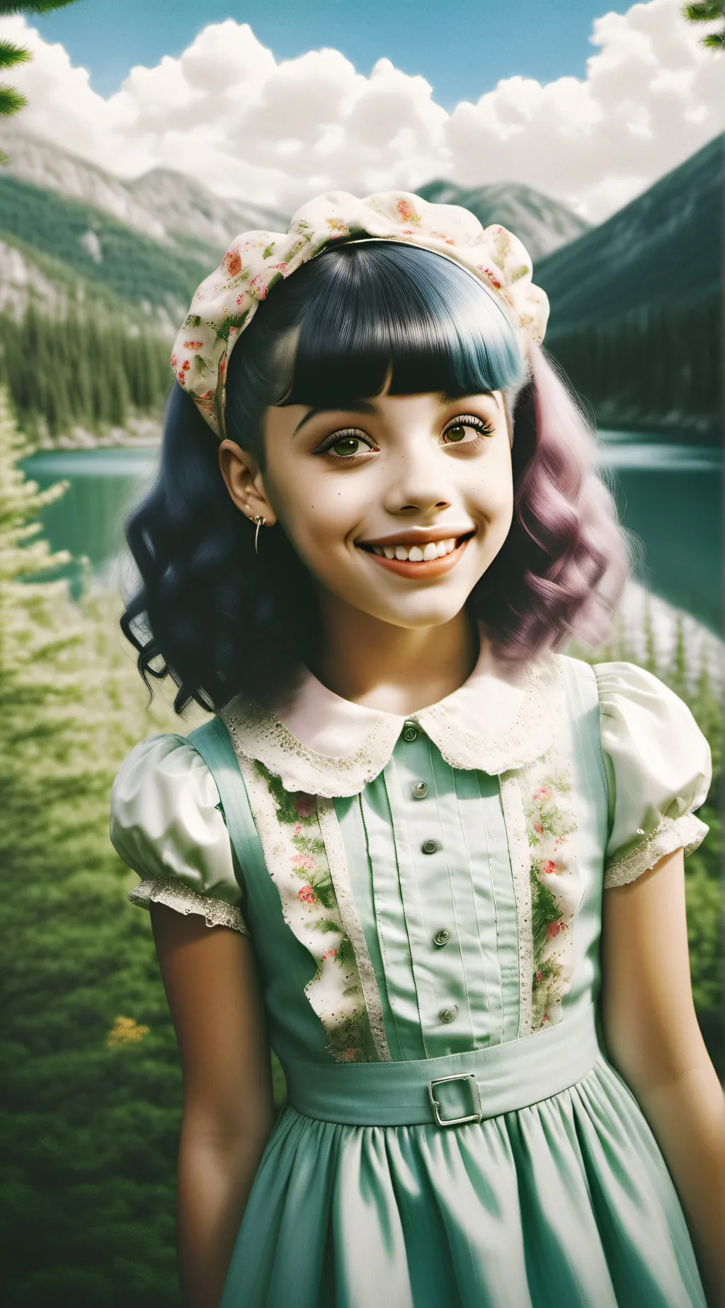 ai character: Melanie Martinez✨️ background