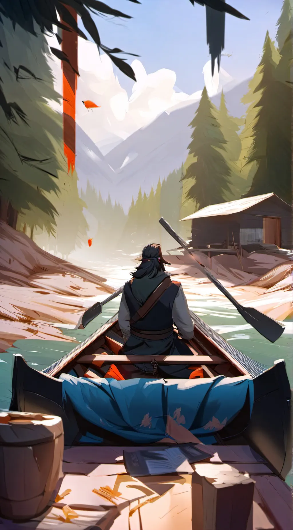 ai character: jjk  background