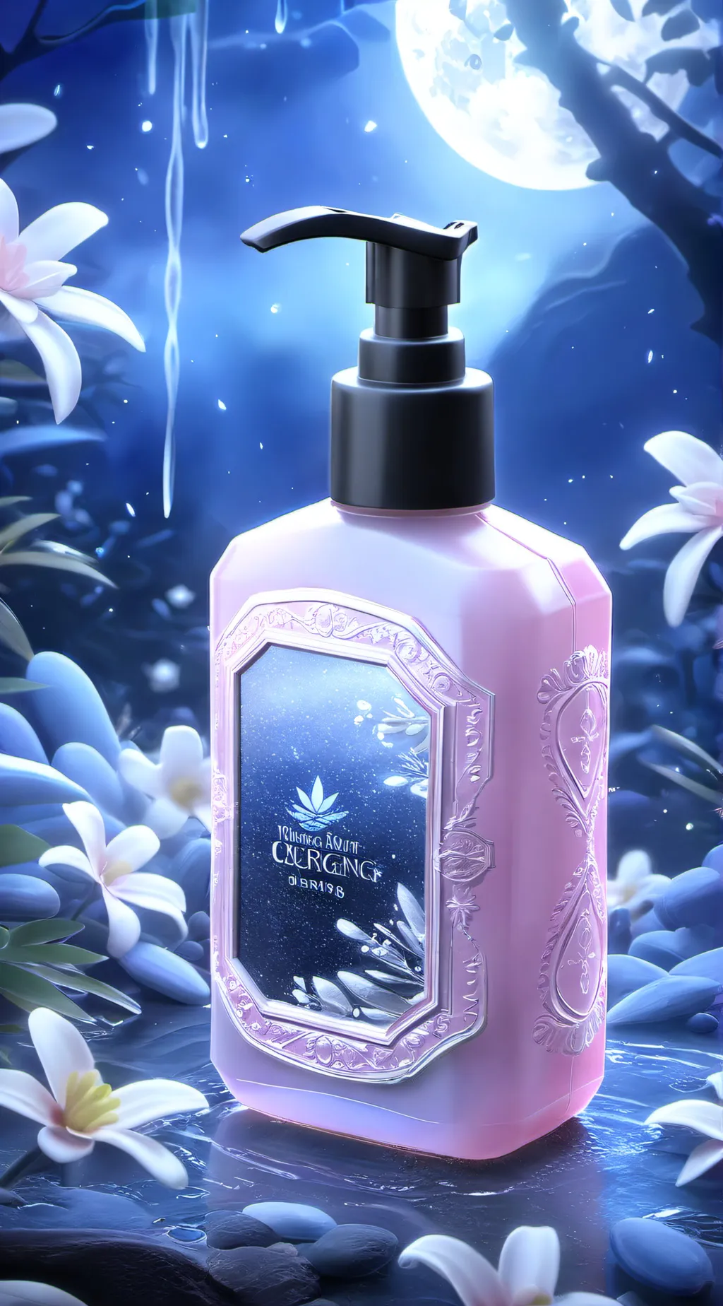 ai character: spray bottle background