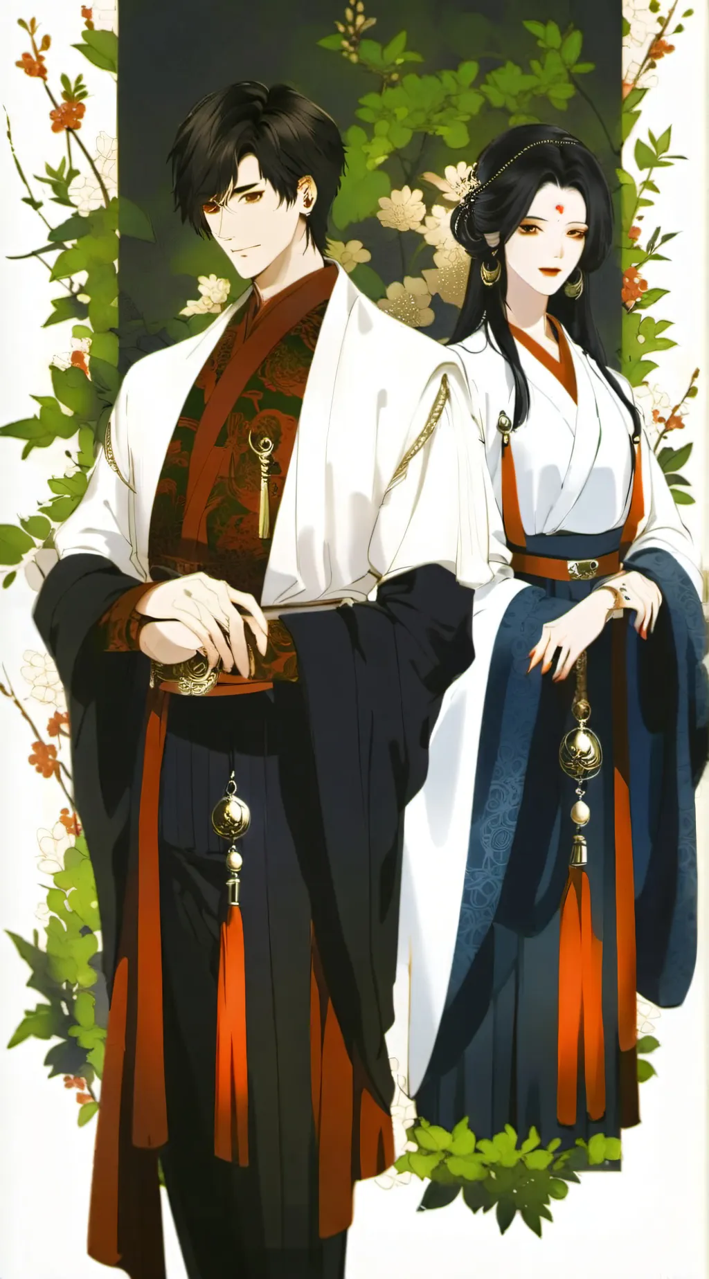 ai character: nico, cody, Andrew background