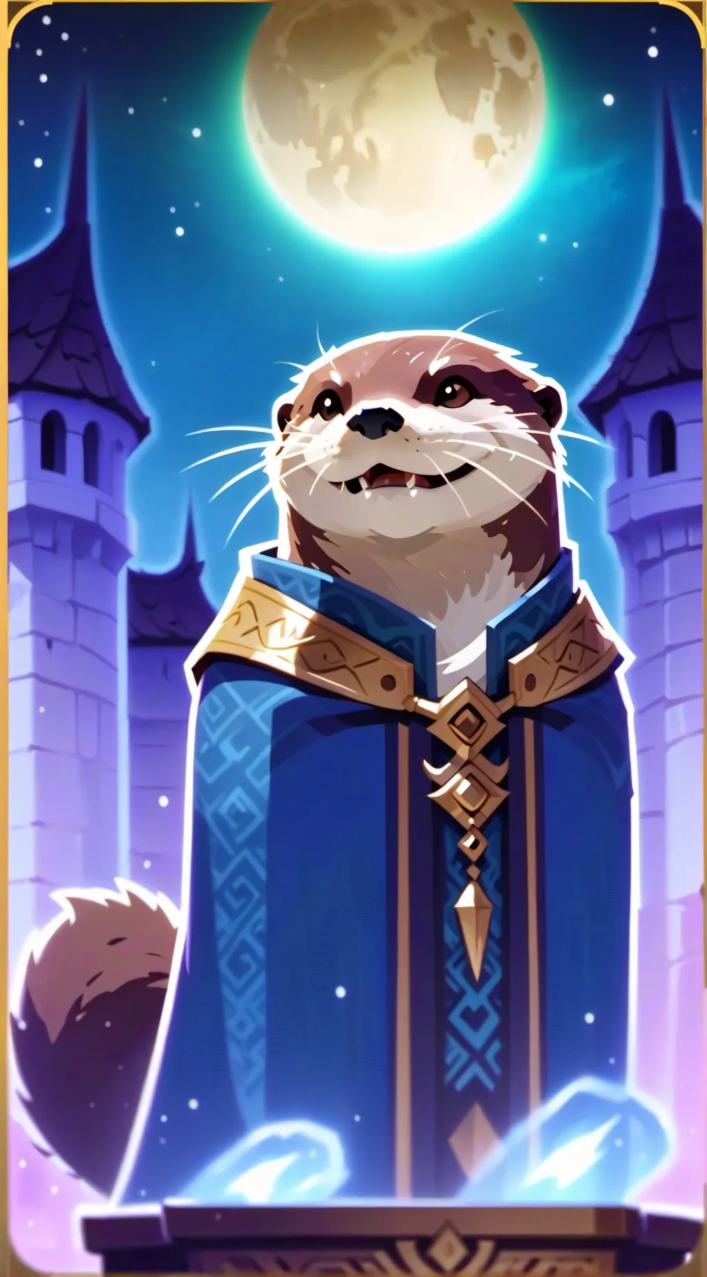 ai character: oliver background