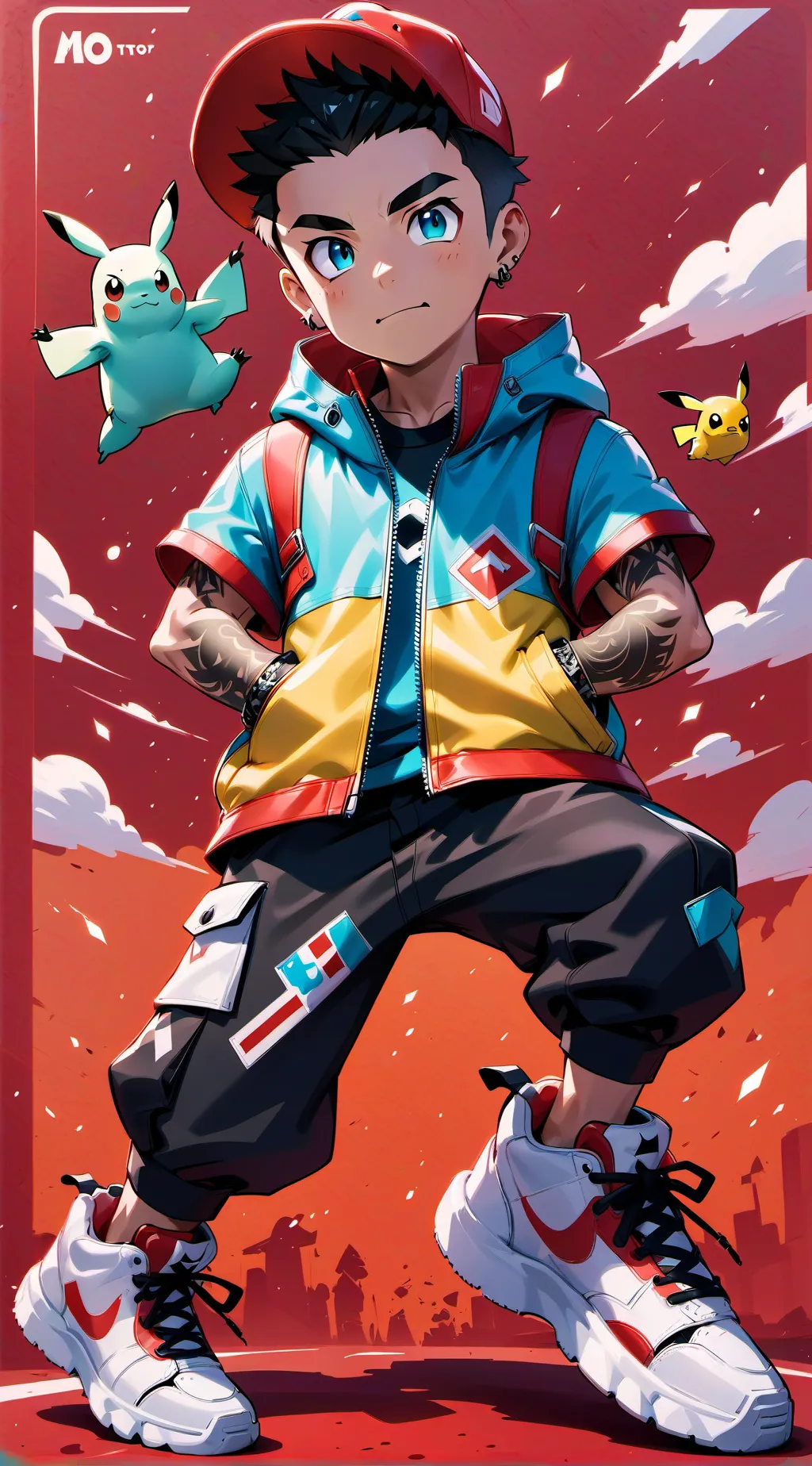 ai character: Fart background