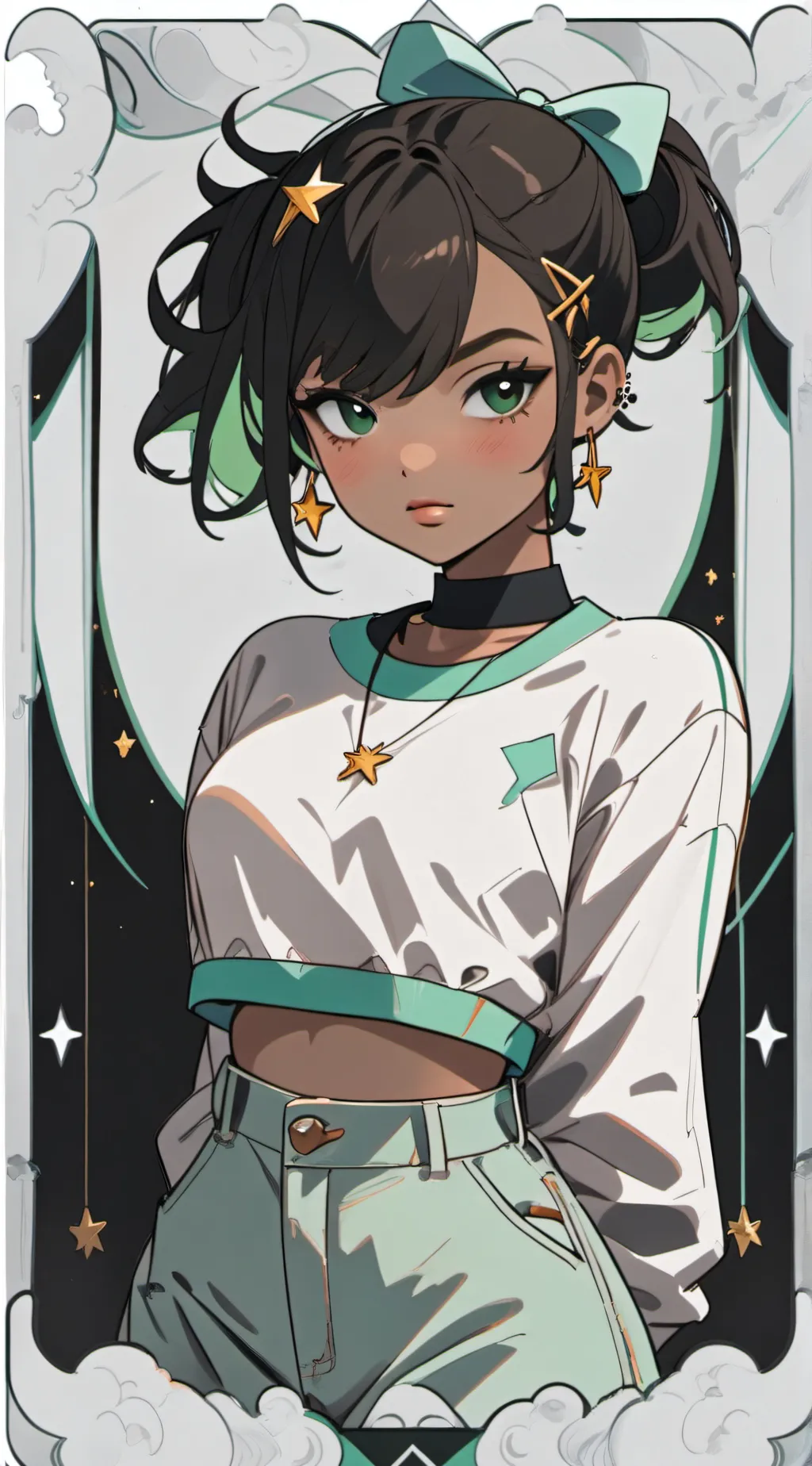 ai character: Macy <3 background