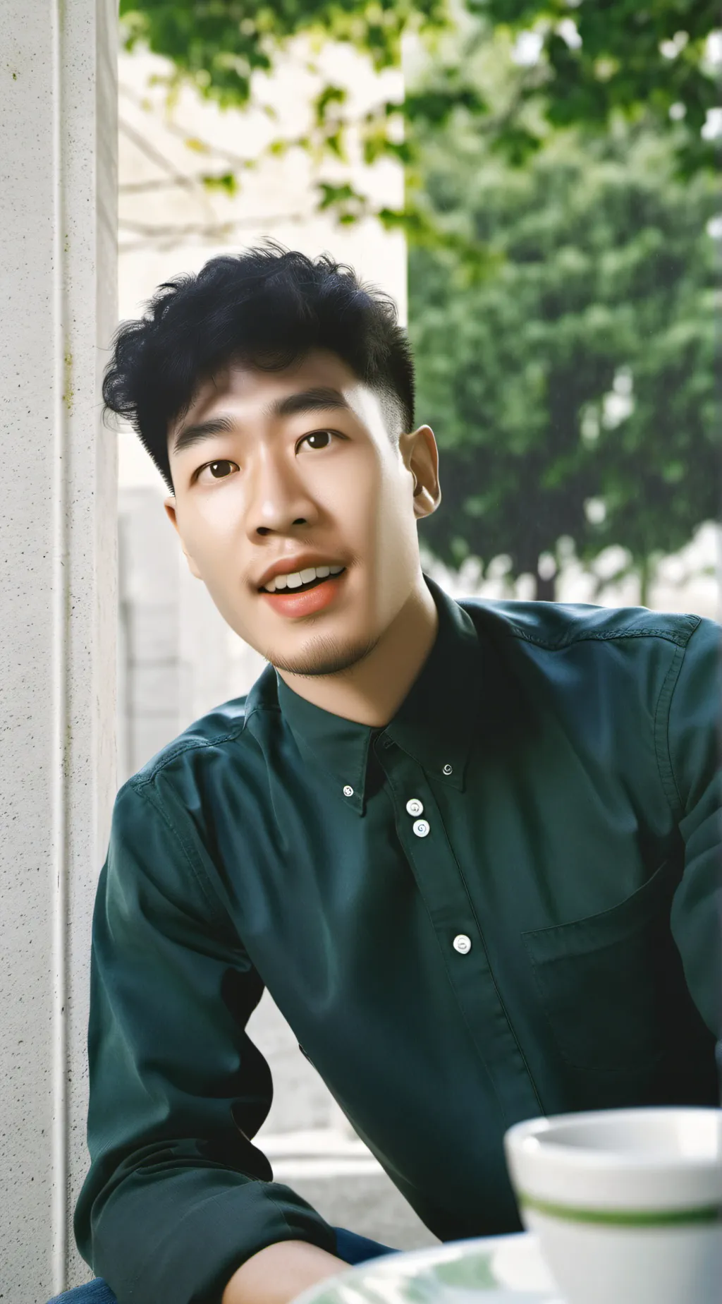 ai character: ADAM background