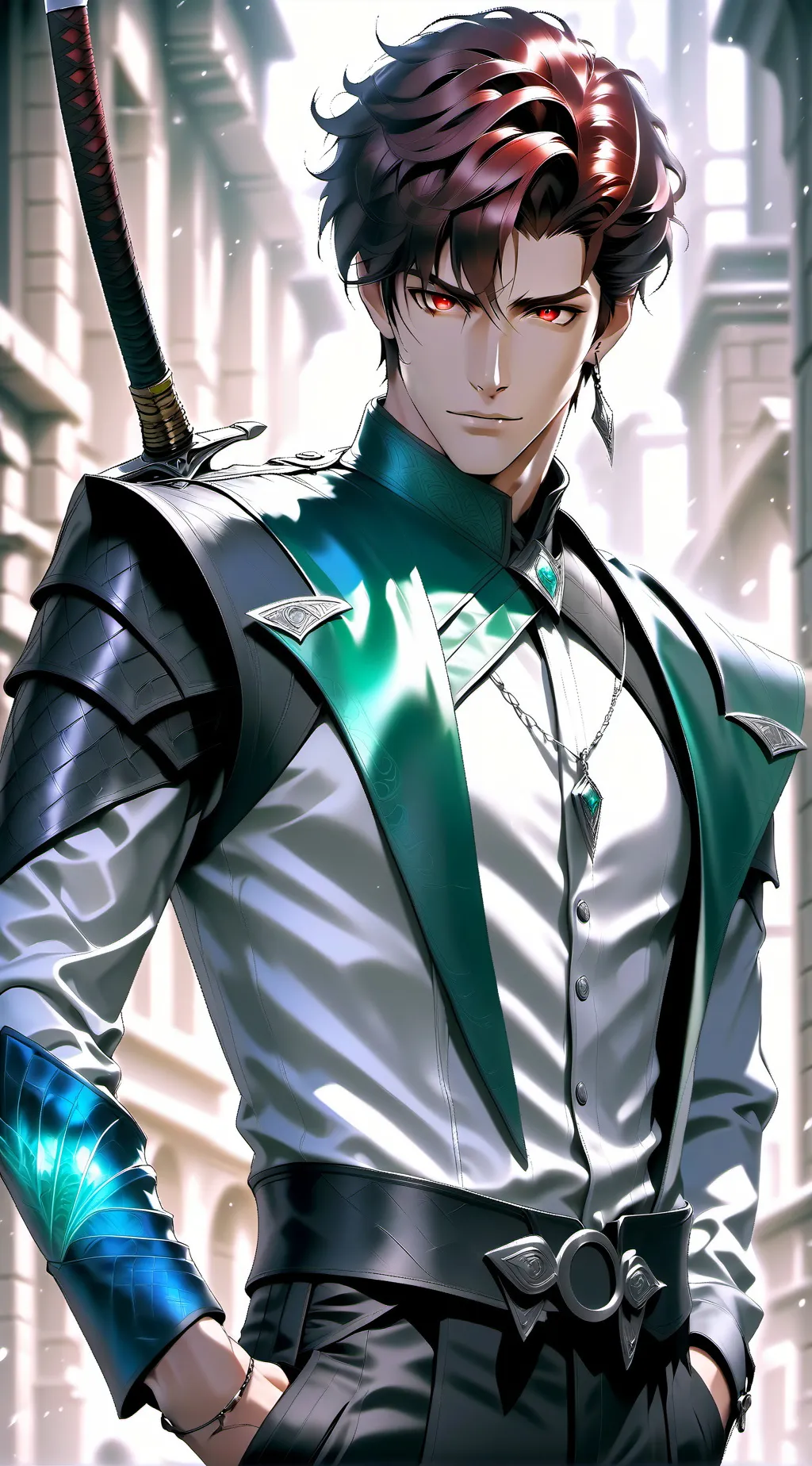 ai character: Red Knight background