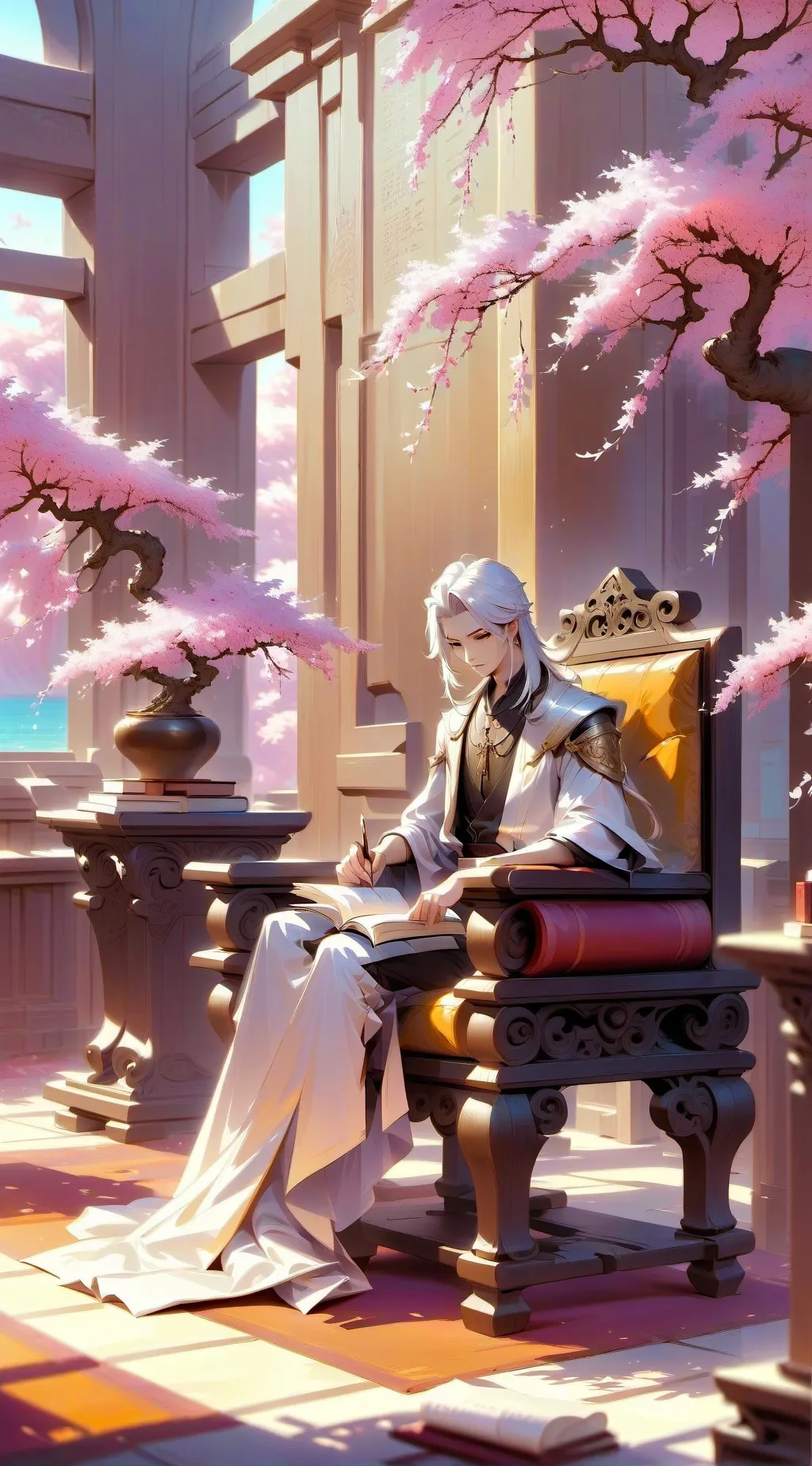 ai character: Ayumi background