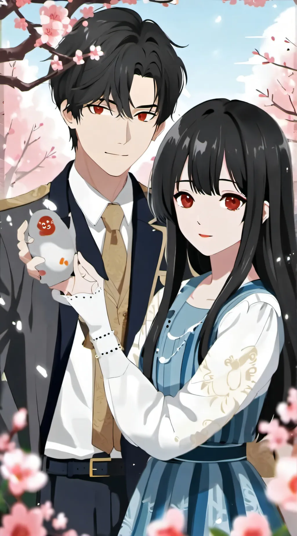 ai character: hyunjin and y/n background