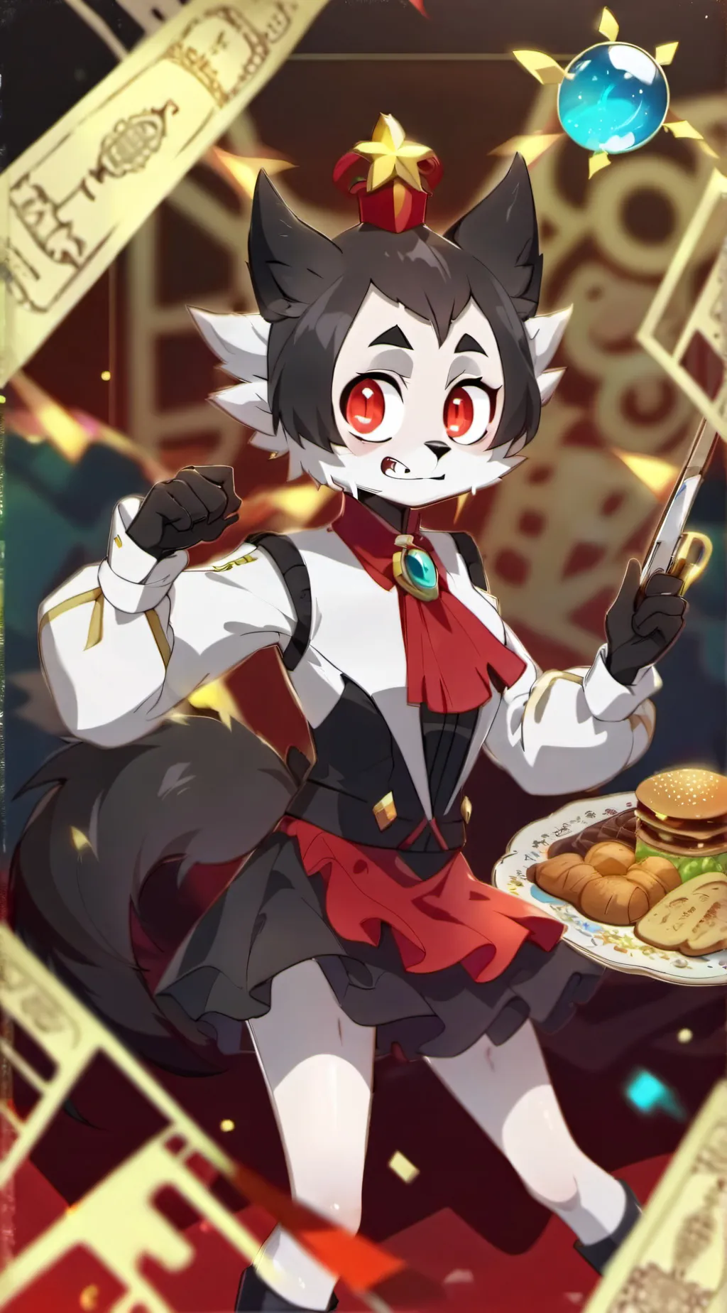 ai character: Huskers loved one background