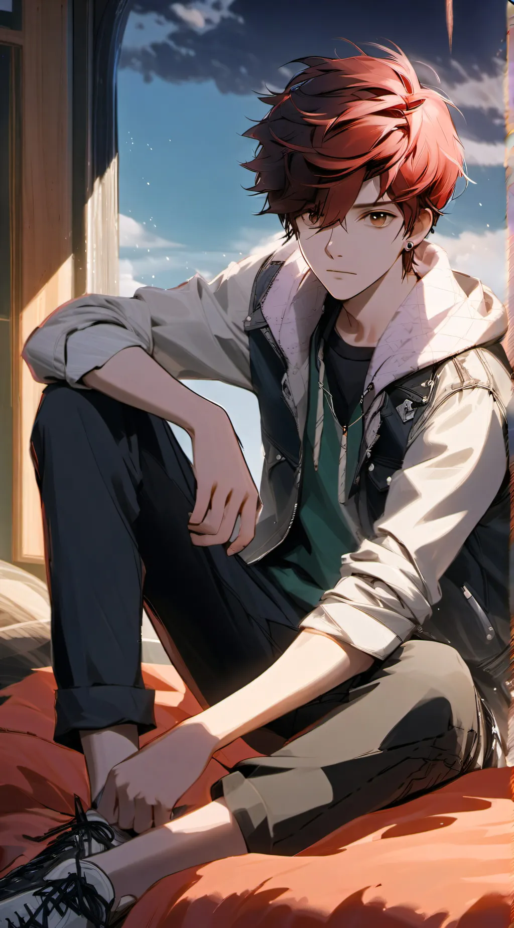 ai character: Raylon background