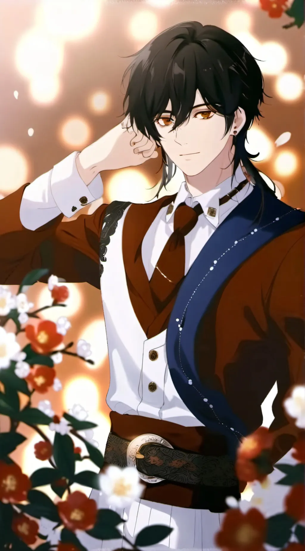 ai character: Aurora background