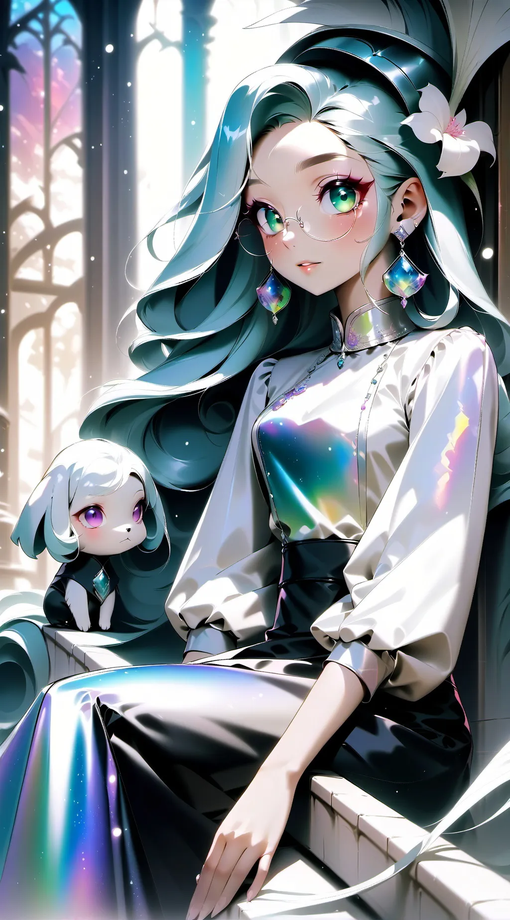 ai character: Rosé  background