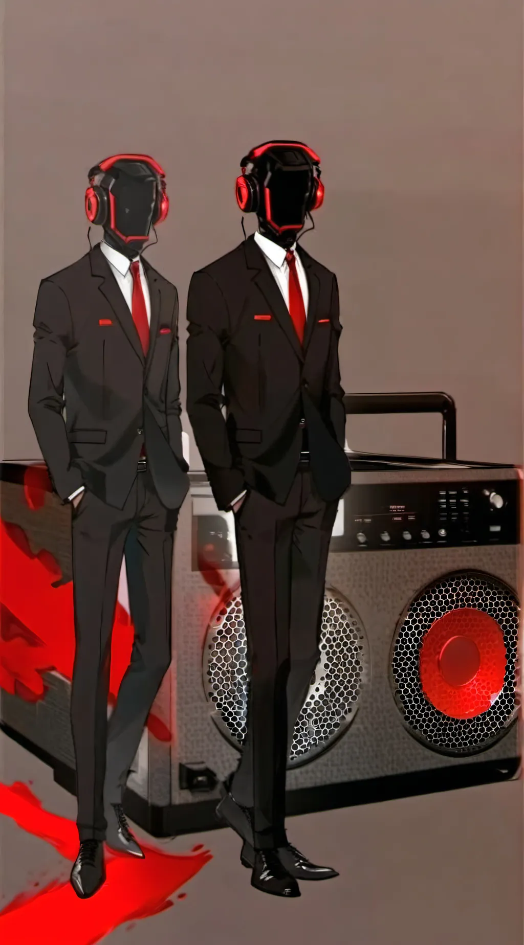 ai character: Plunger and dark background