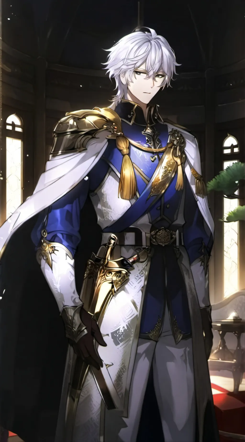 ai character: King Pyre background